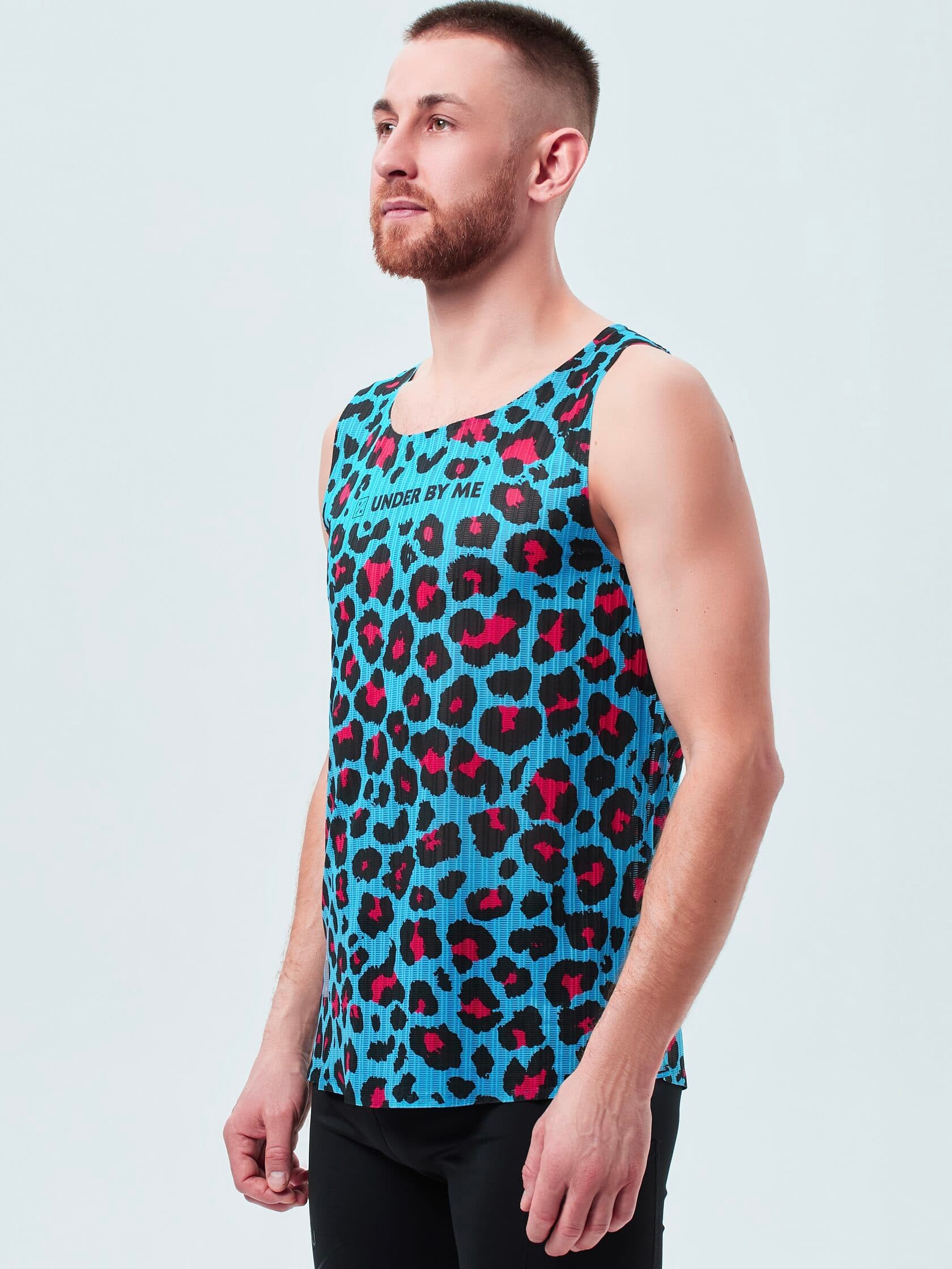 Майка UNDER BY ME Olympic Blue Leo унисекс 3