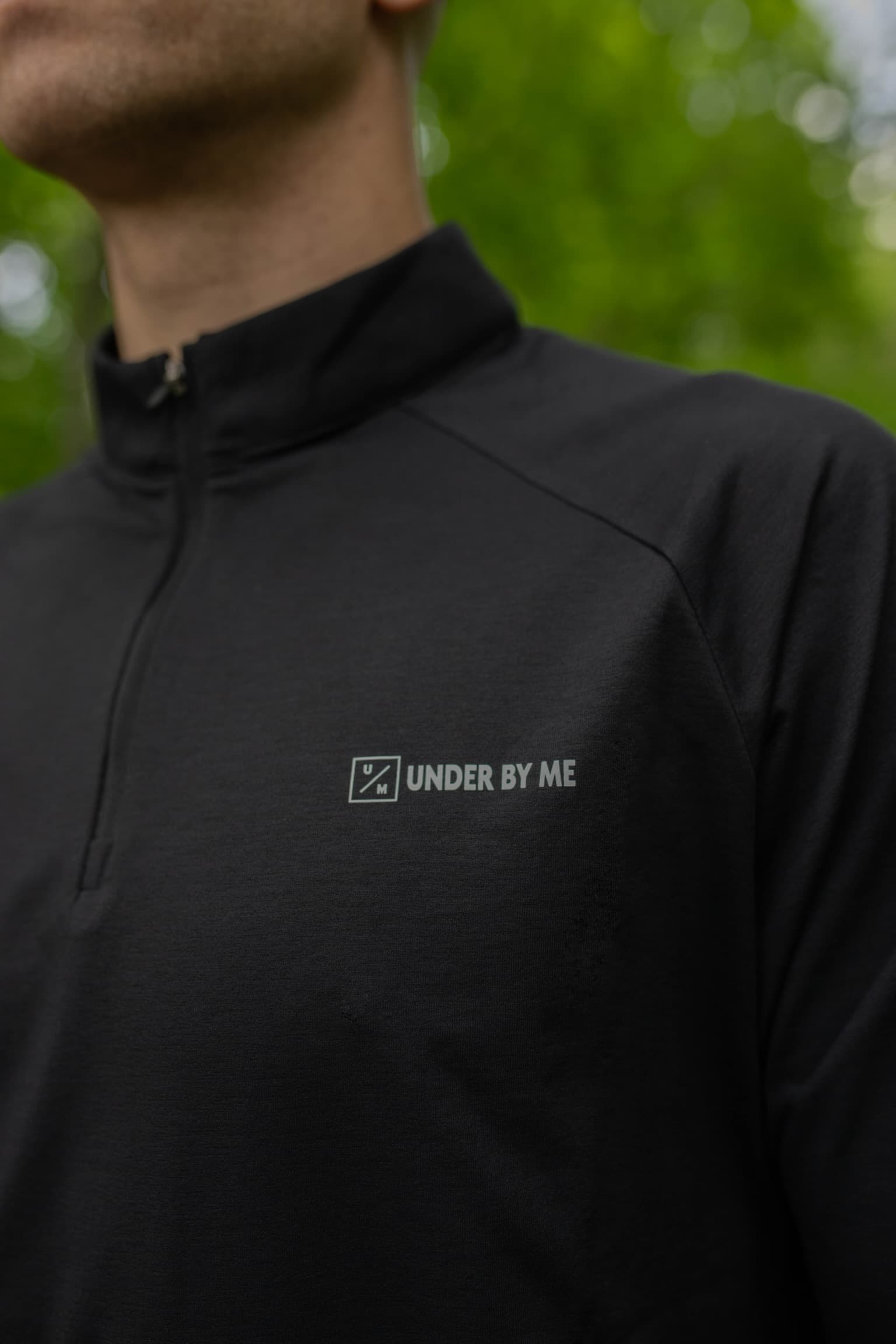 Лонгслив UNDER BY ME Black унисекс 10