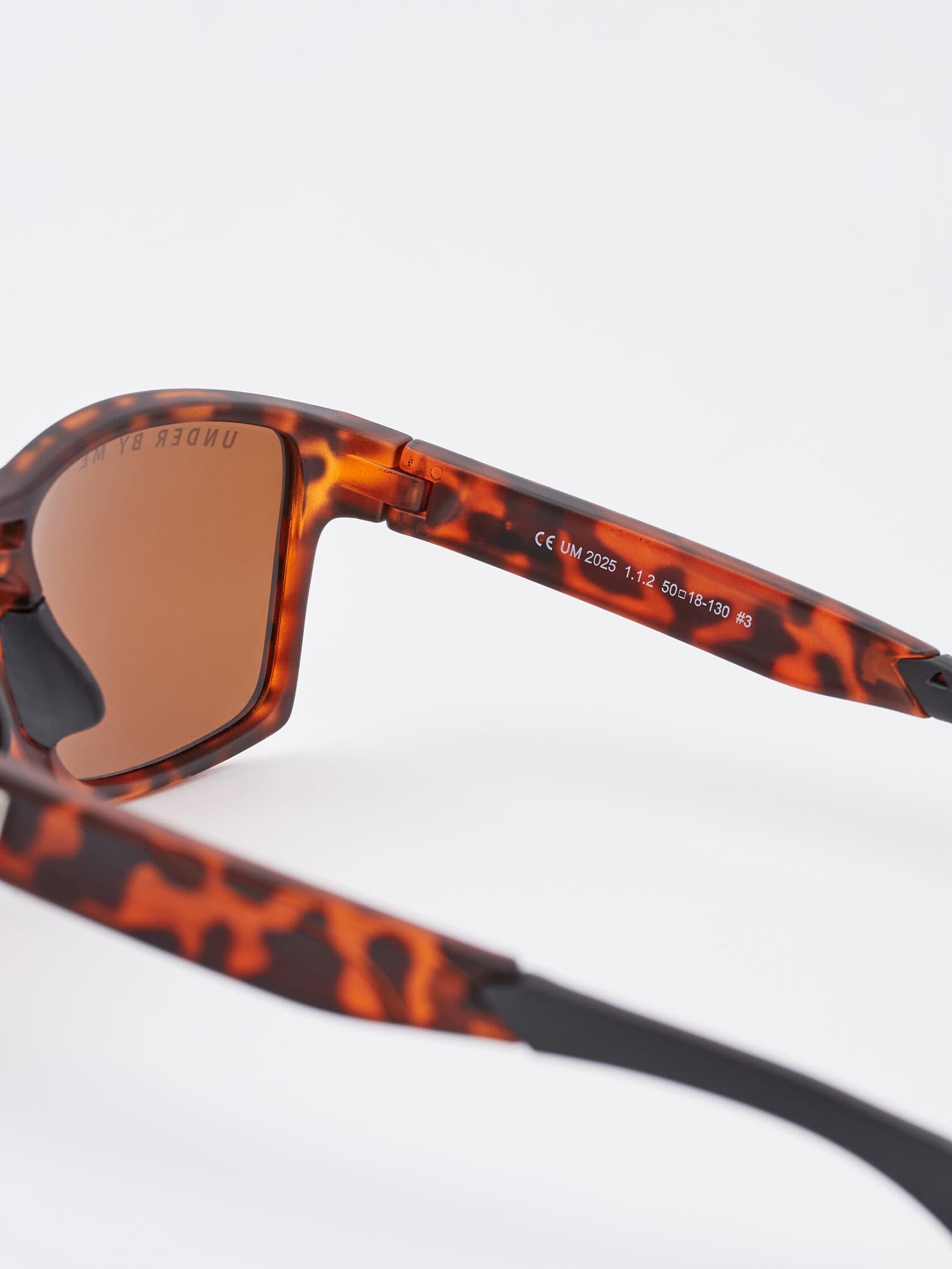 Солнцезащитные спортивные очки UNDER BY ME Classic leopard polorized Brown 7