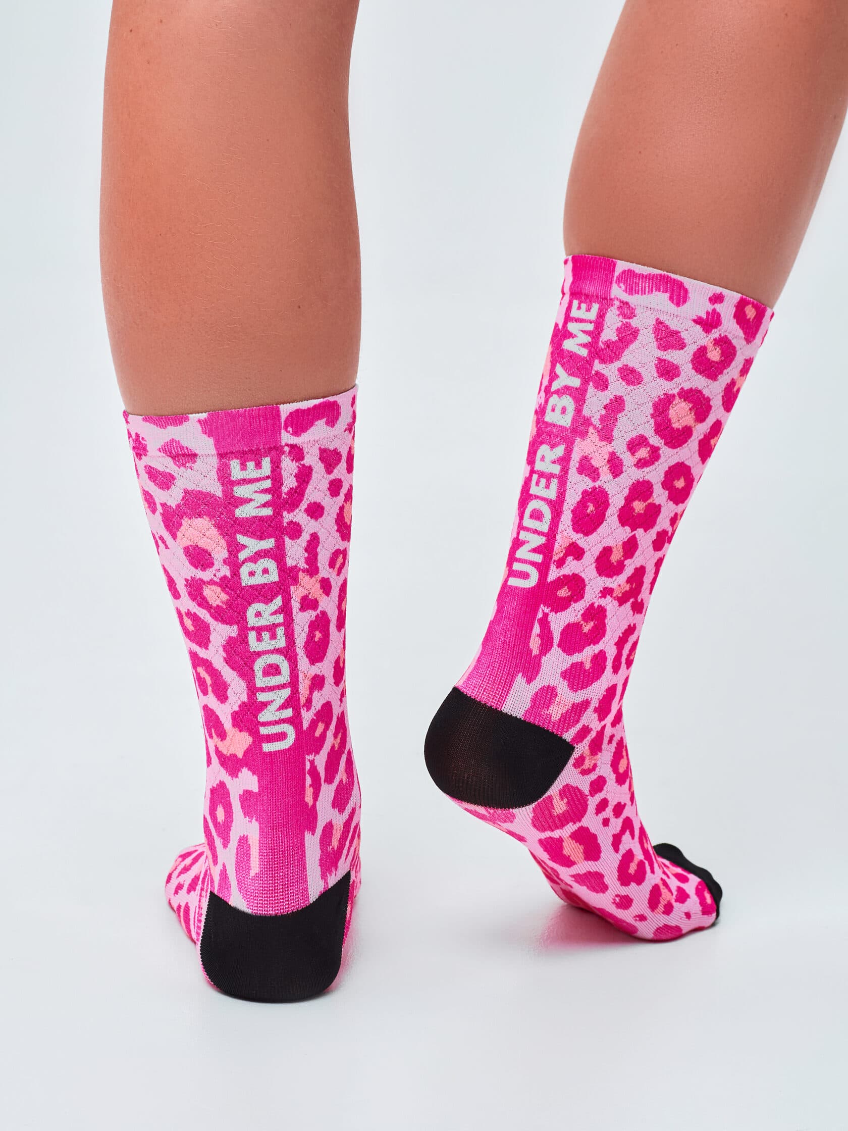 Носки спортивные UNDER BY ME Pink leo 3.0 5