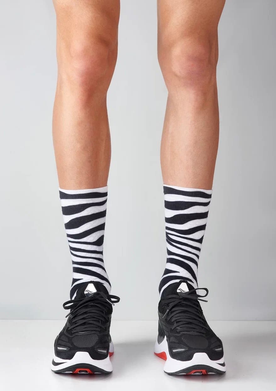 Носки спортивные UNDER BY ME Zebra 2.0