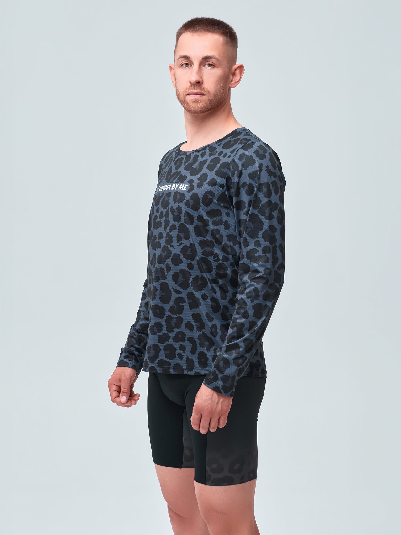 Лонгслив UNDER BY ME Grey Leo унисекс 11
