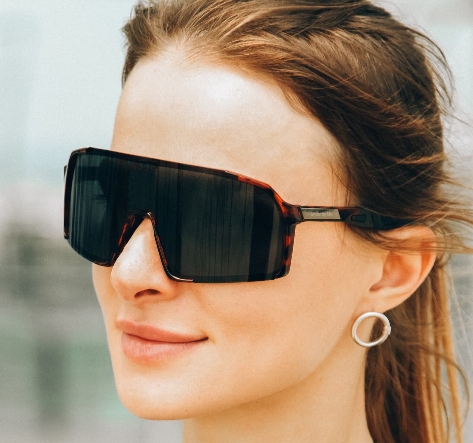 Солнцезащитные спортивные очки UNDER BY ME photochrom Leopard 7