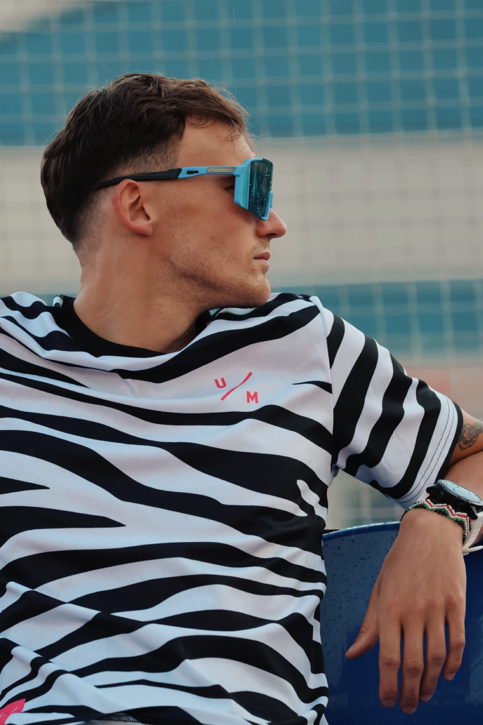 Футболка UNDER BY ME Zebra мужская 12