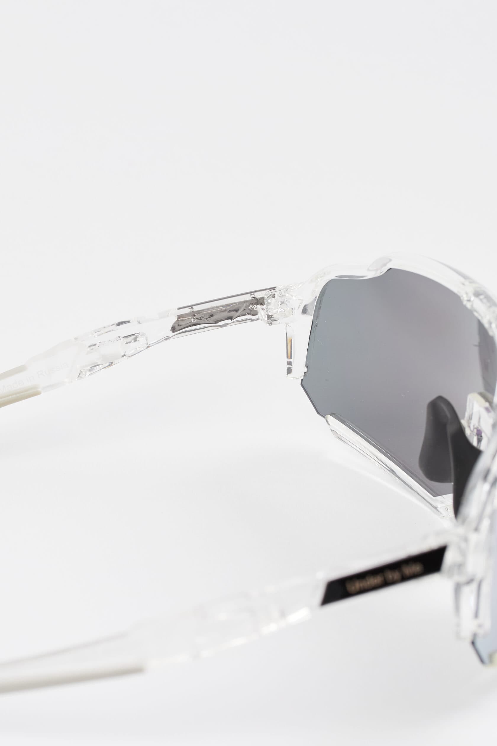 Солнцезащитные спортивные очки UNDER BY ME Aerospace transparent Rose Gold 4