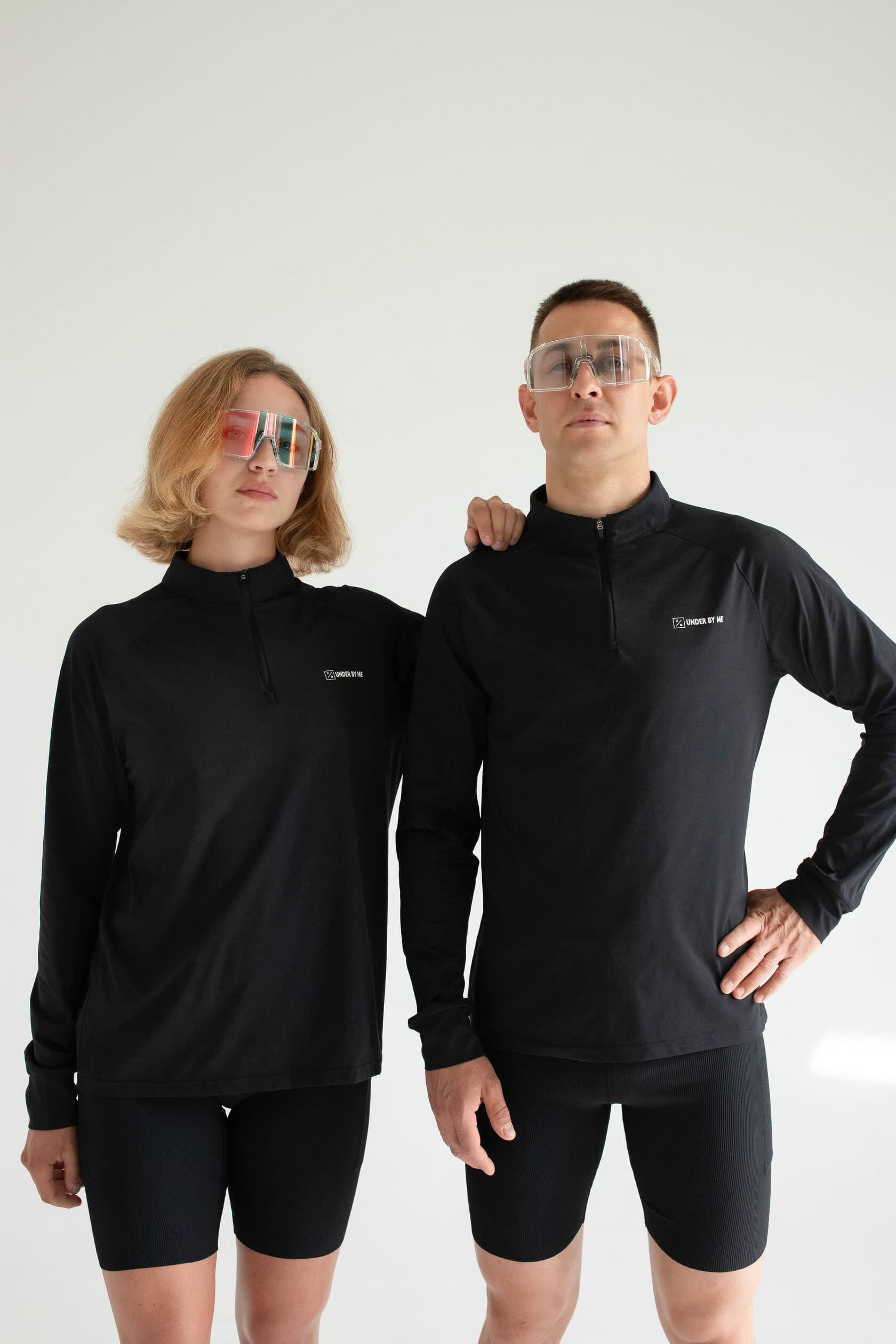 Лонгслив UNDER BY ME Black унисекс 15