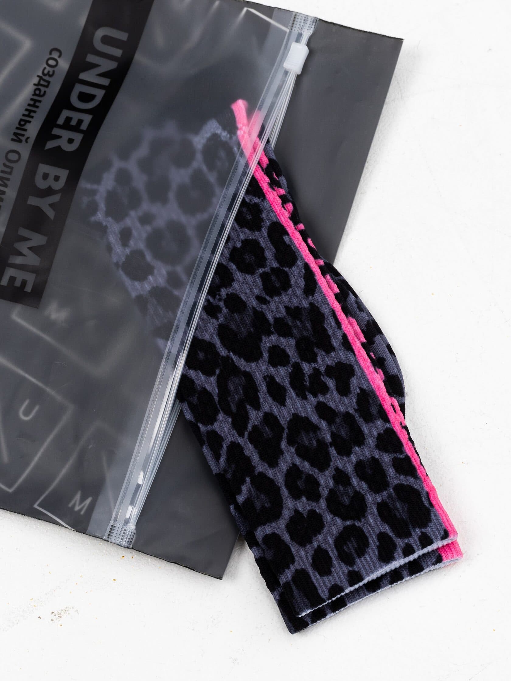 Носки спортивные UNDER BY ME Grey-pink Leo 2.0 9