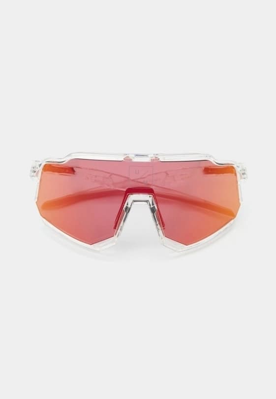 Солнцезащитные спортивные очки UNDER BY ME Aerospace transparent Red