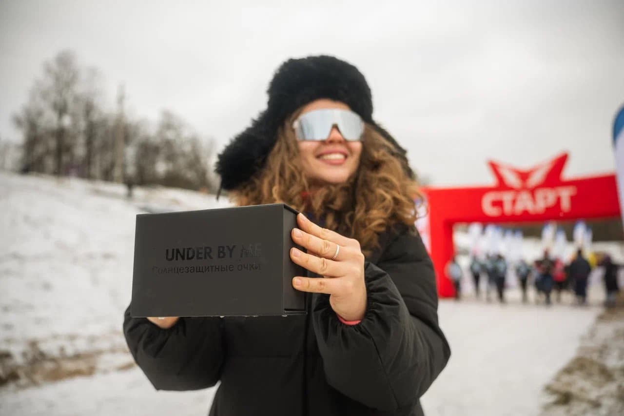 Солнцезащитные спортивные очки UNDER BY ME Silver 8