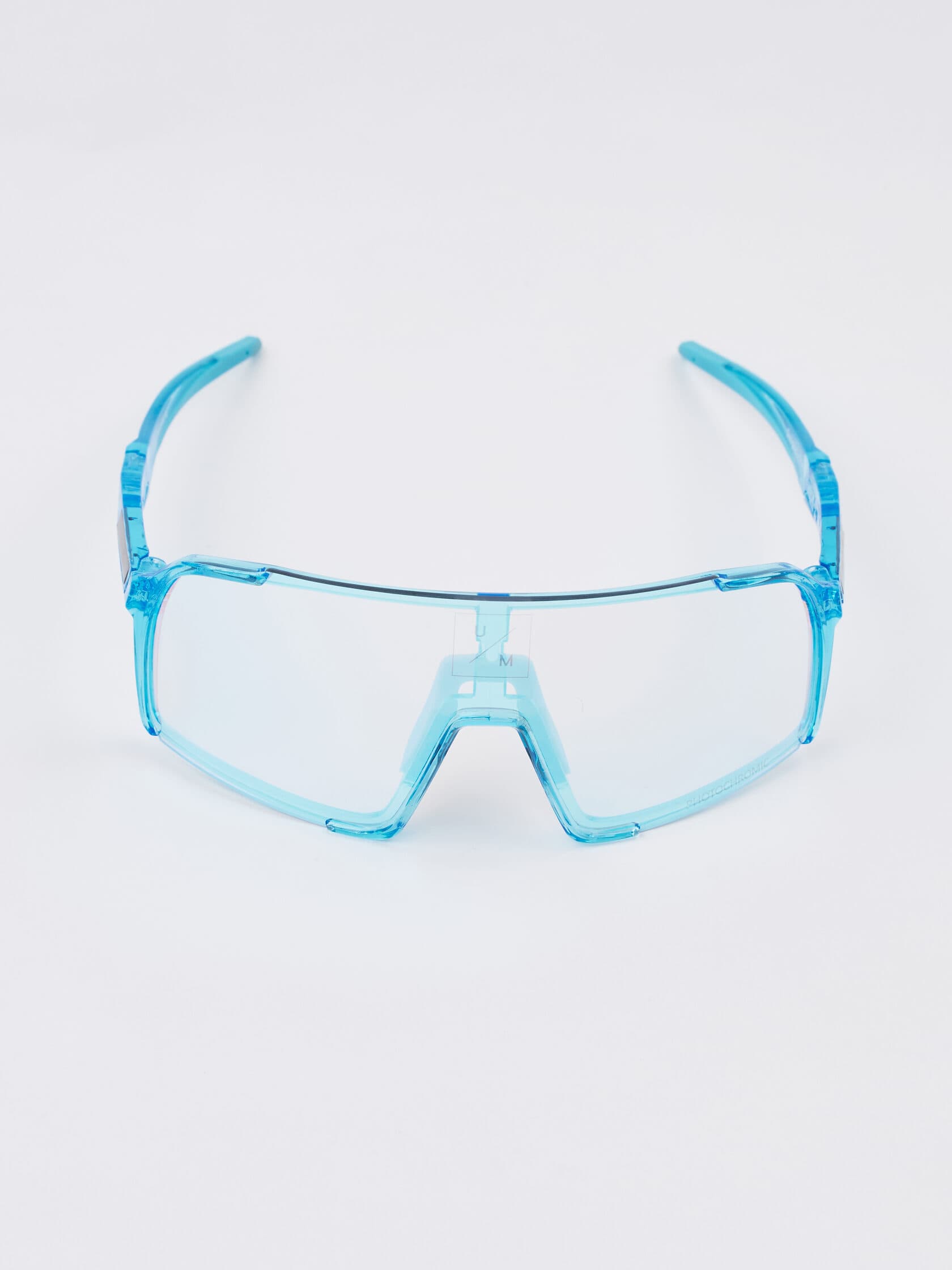 Солнцезащитные спортивные очки UNDER BY ME transparent photochromic double Blue