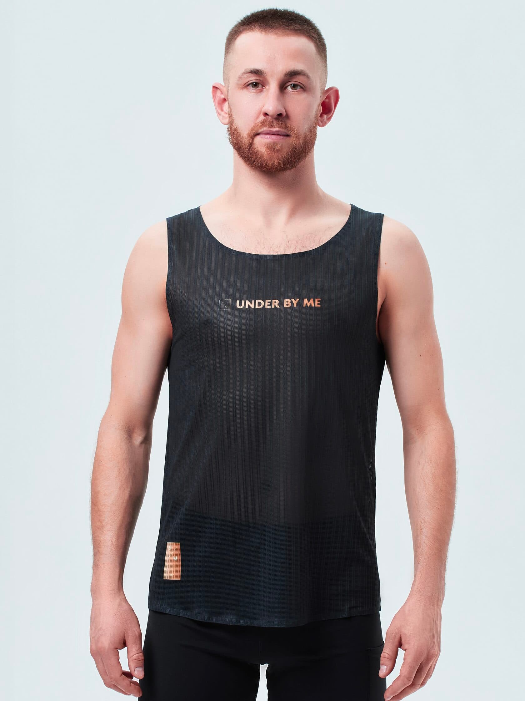 Майка UNDER BY ME Olympic Black Egyptian power унисекс