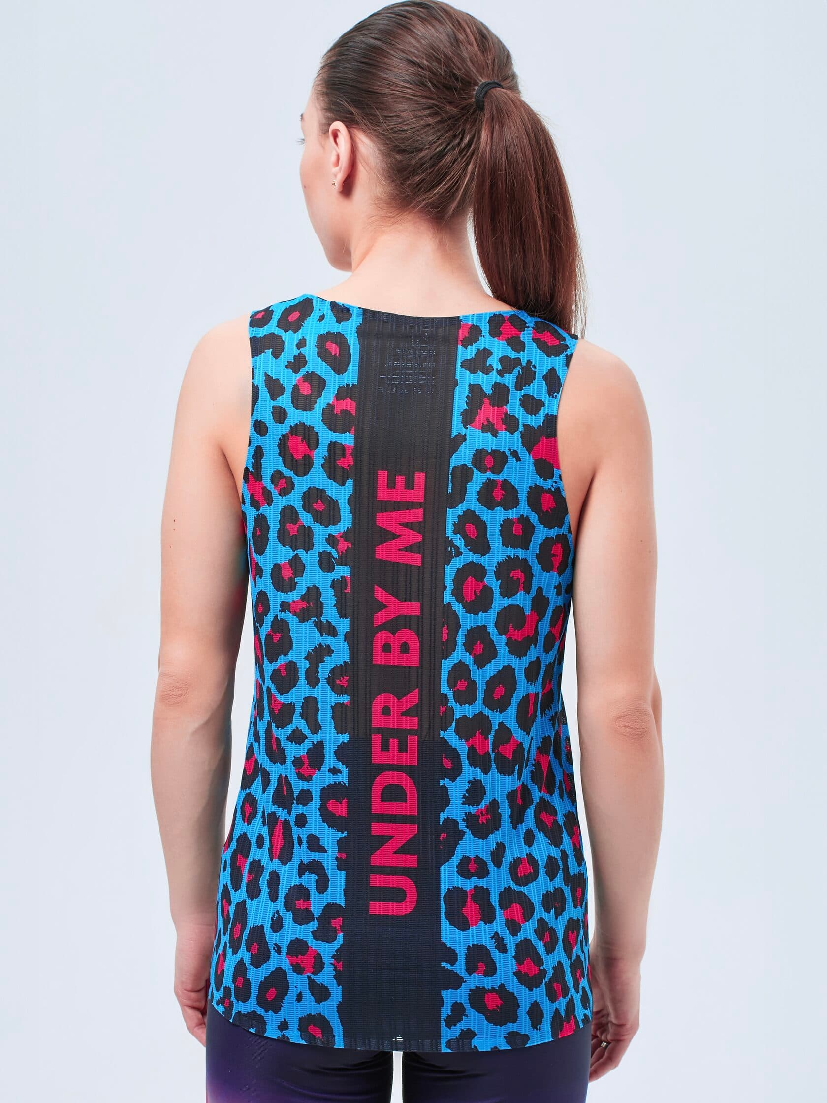 Майка UNDER BY ME Olympic Blue Leo унисекс 4