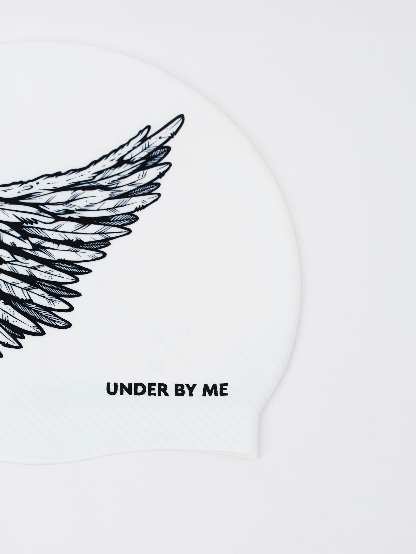 Шапочка для плавания UNDER BY ME White wing 4