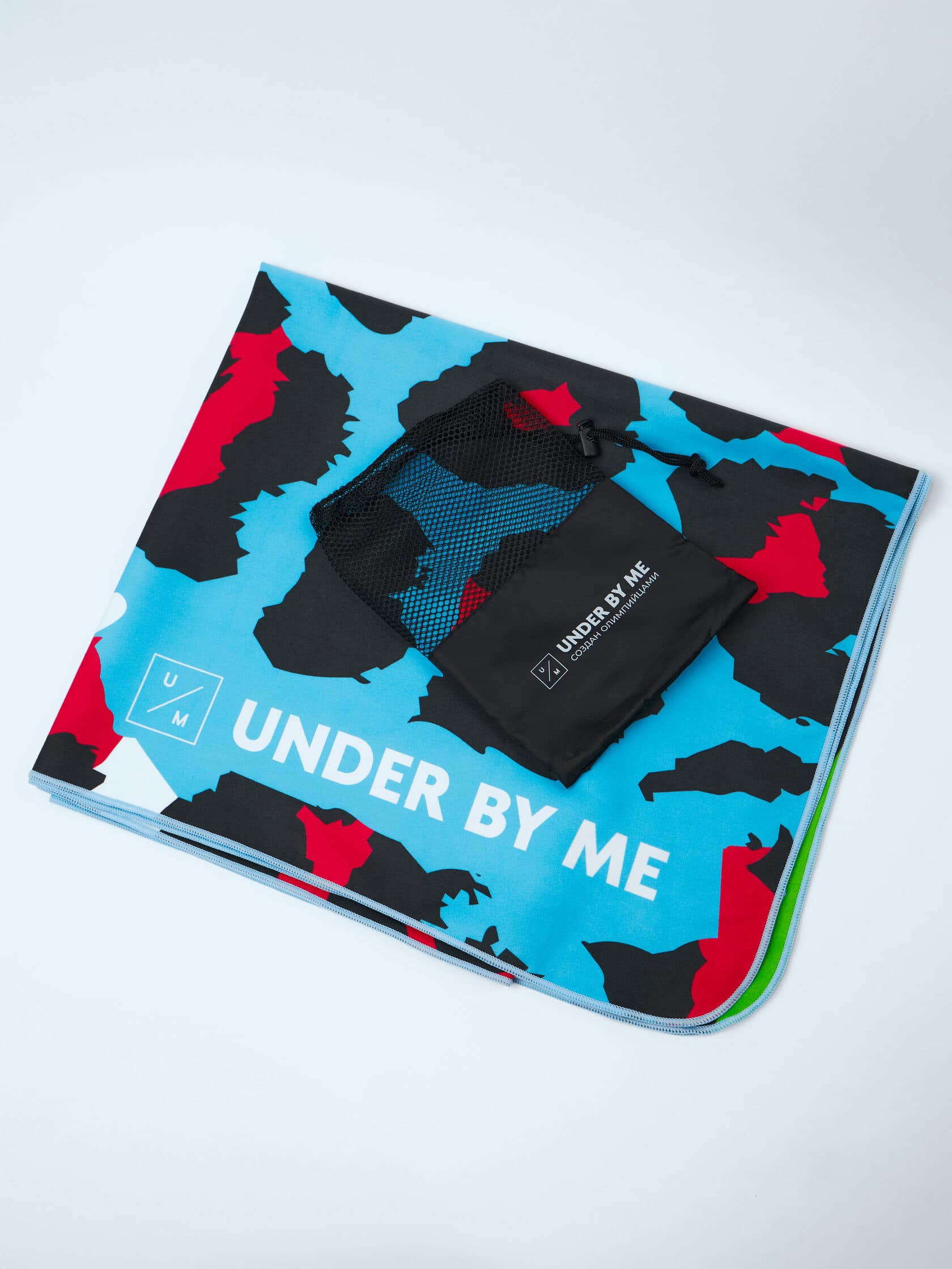 Быстросохнущее спортивное полотенце для тренировок UNDER BY ME Multicolor 6