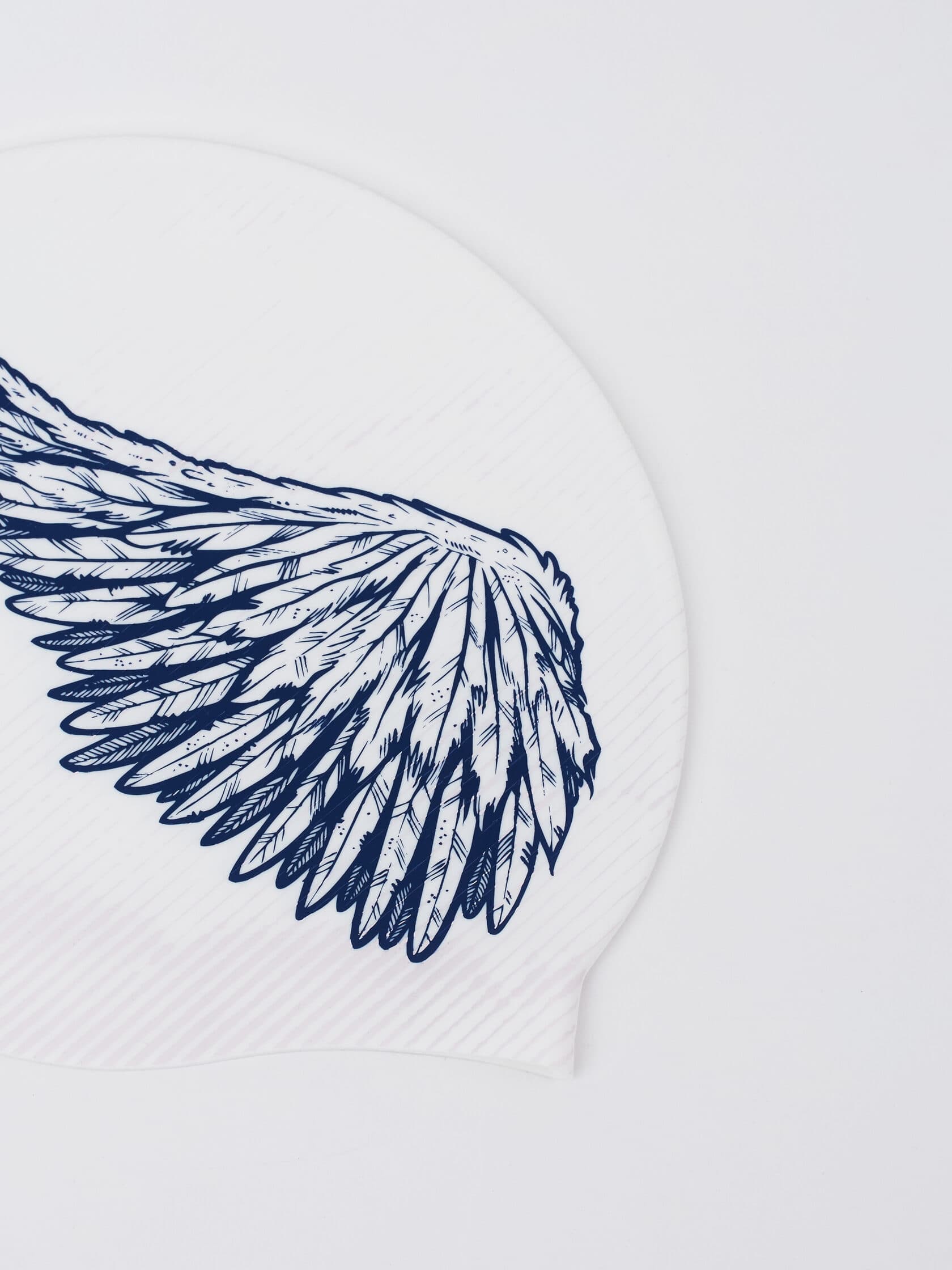 Шапочка для плавания UNDER BY ME Dark blue wing 3