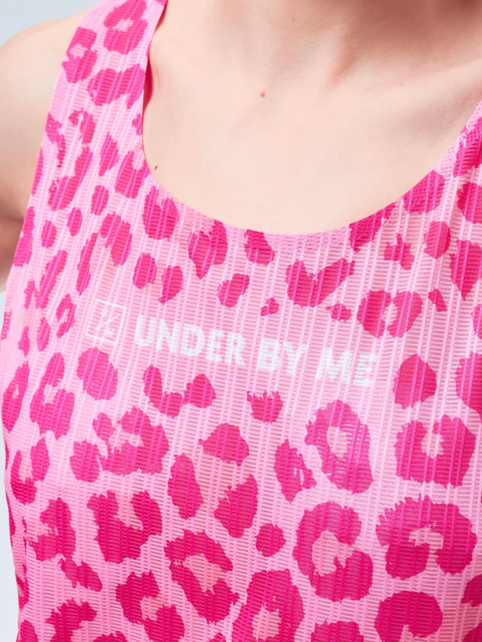 Майка UNDER BY ME Olympic Pink Leo унисекс 6