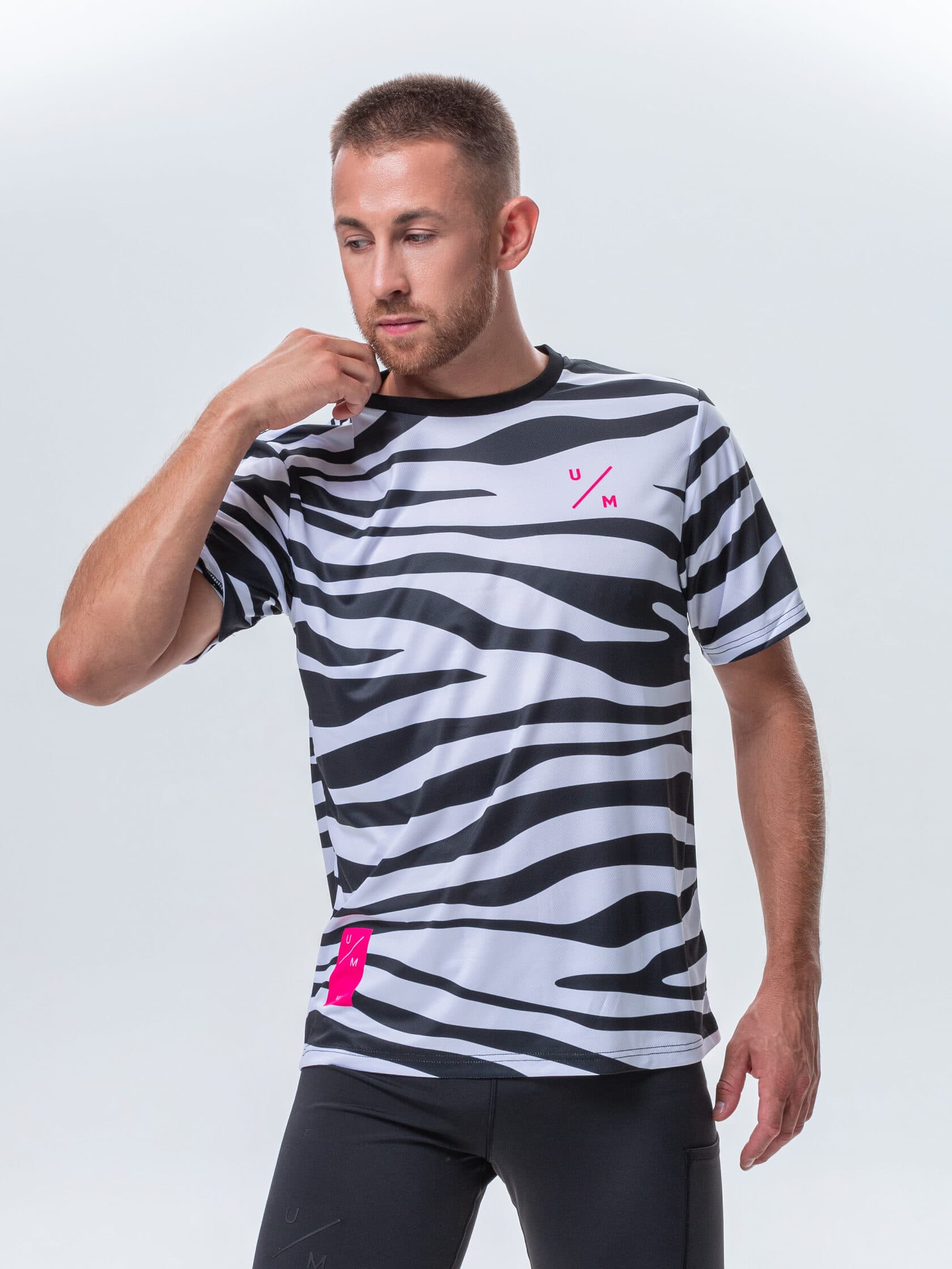 Футболка UNDER BY ME Zebra мужская