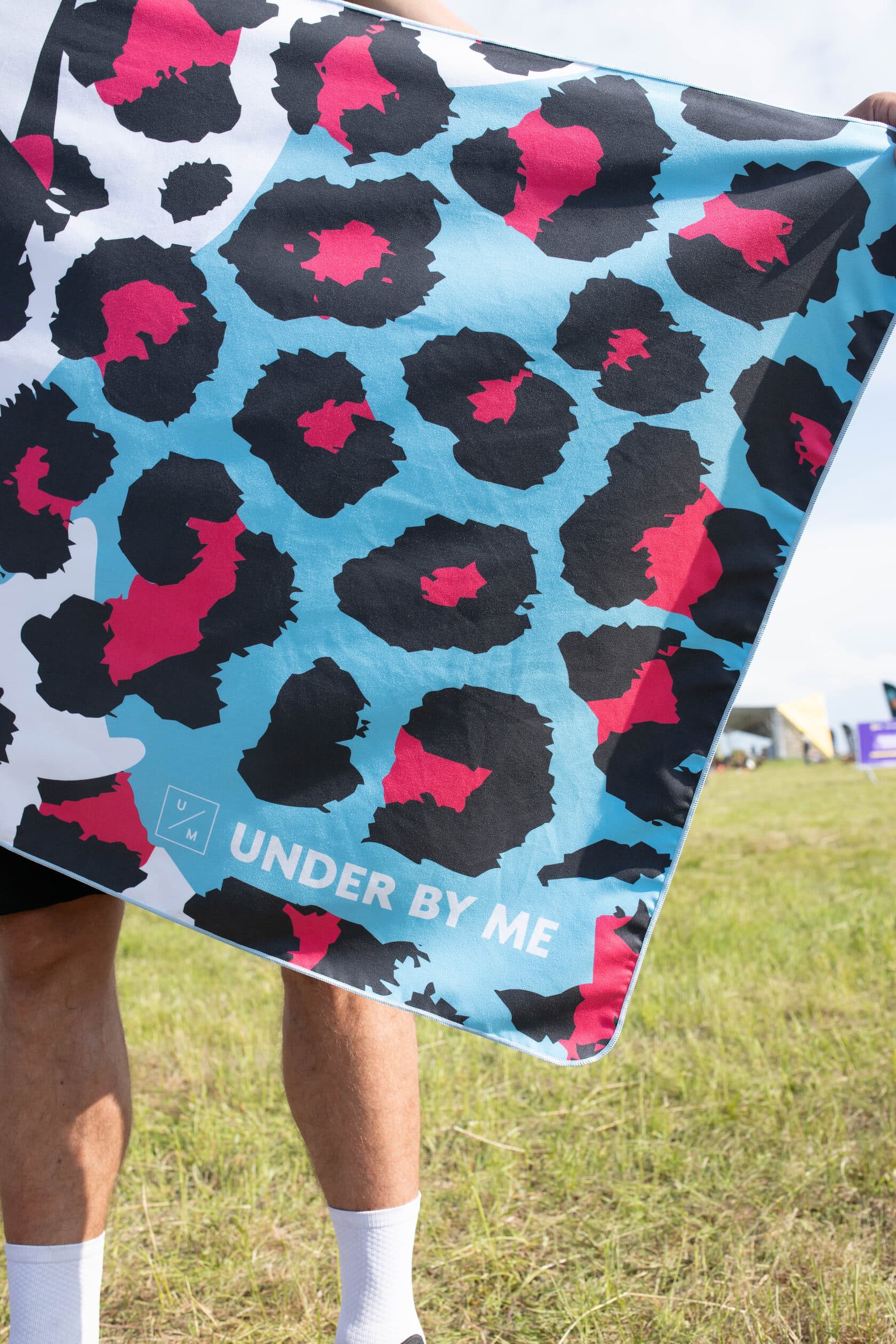 Быстросохнущее спортивное полотенце для тренировок UNDER BY ME Multicolor 10