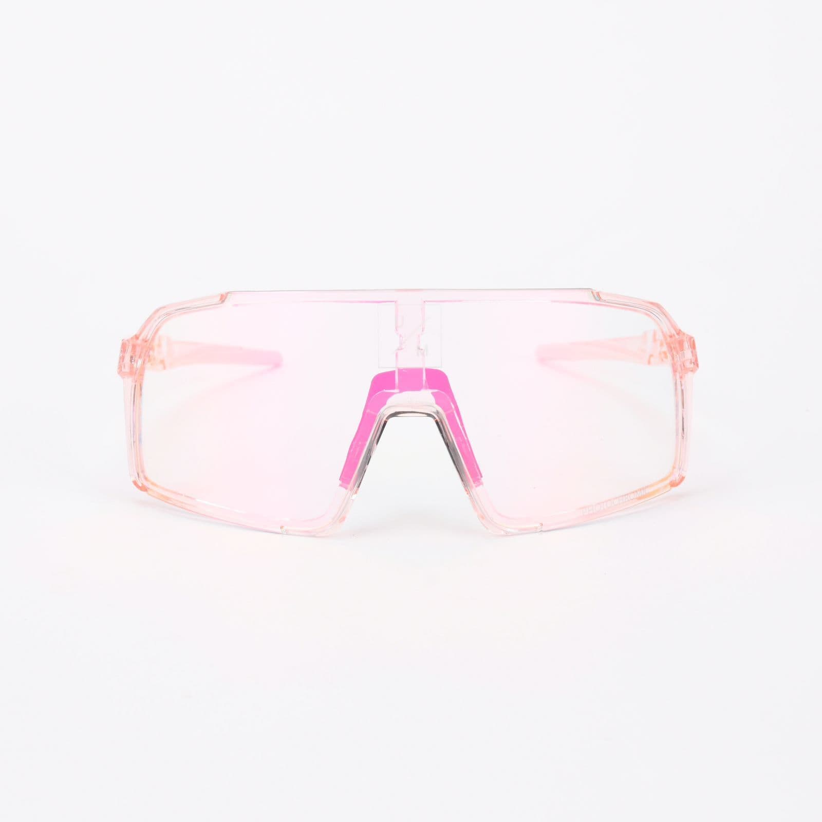 Солнцезащитные спортивные очки UNDER BY ME transparent photochromic double Pink