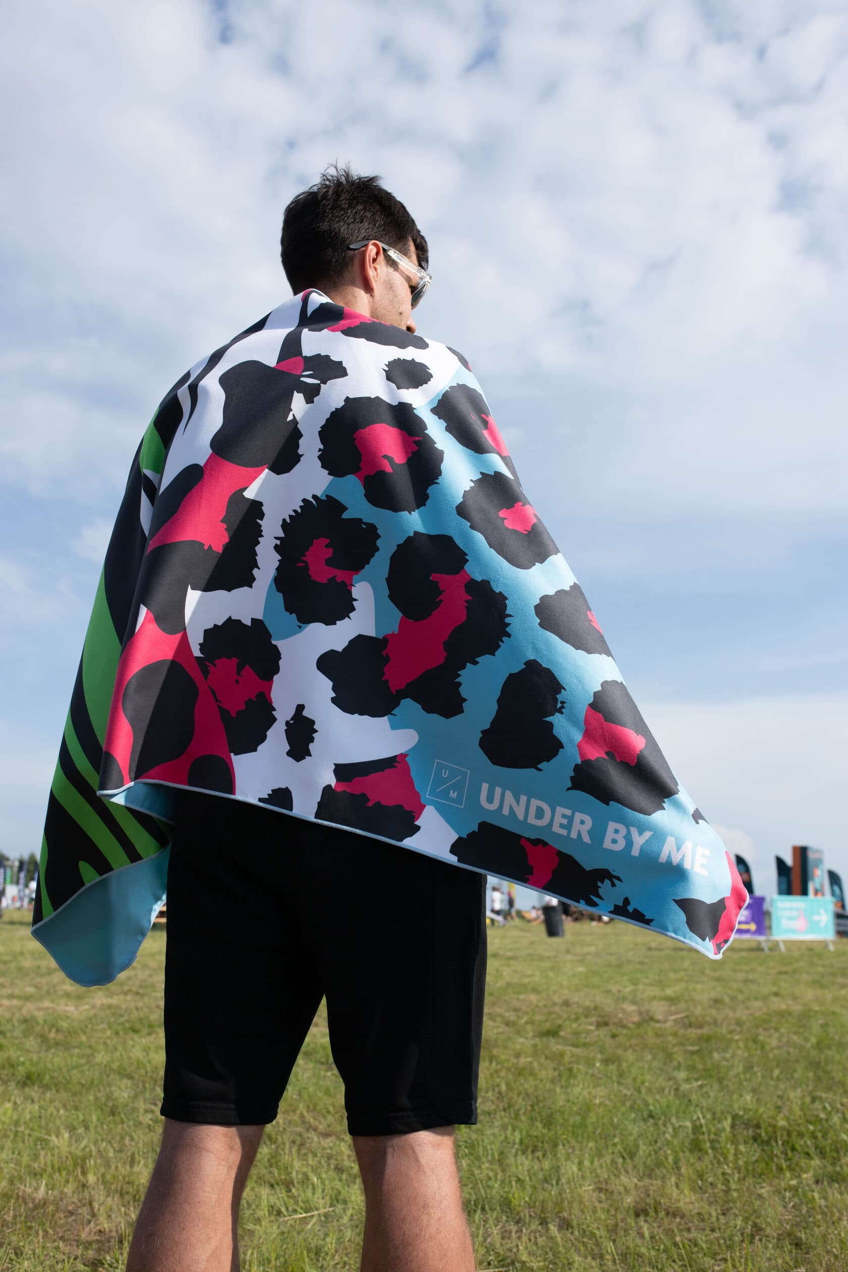 Быстросохнущее спортивное полотенце для тренировок UNDER BY ME Multicolor 12