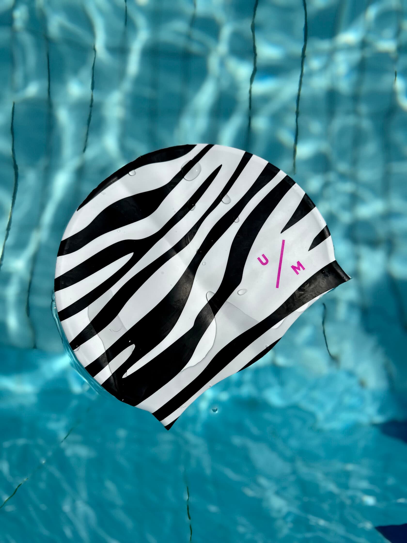 Шапочка для плавания UNDER BY ME Zebra 2