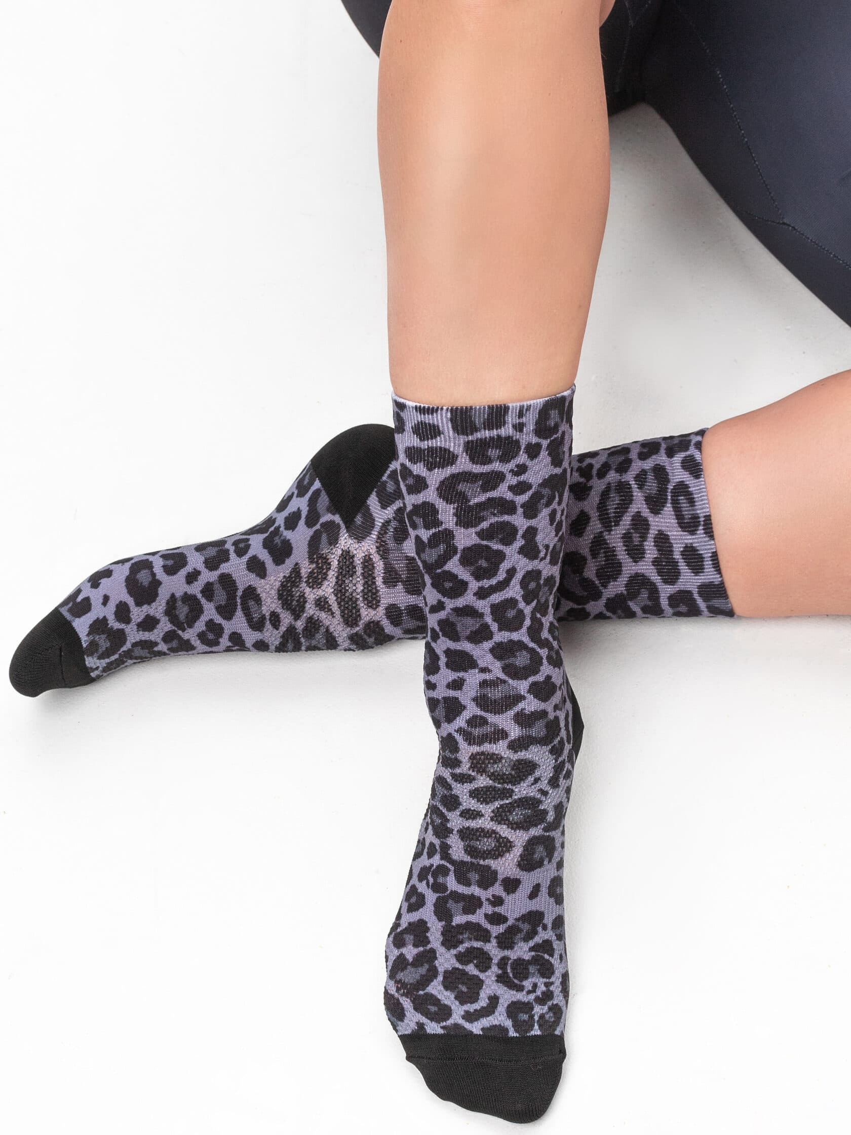 Носки спортивные UNDER BY ME Grey-pink Leo 2.0 (S (33-35))