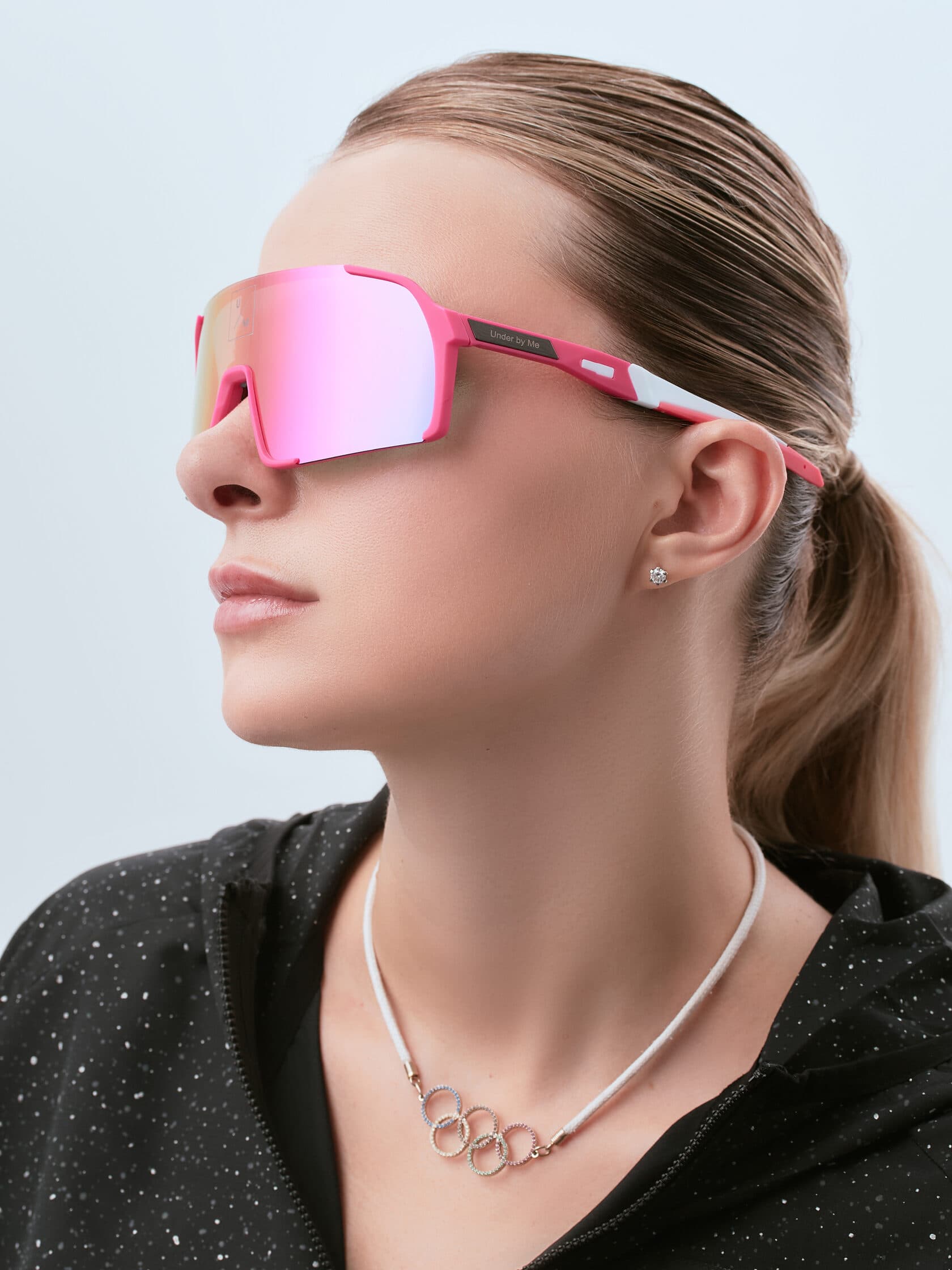 Солнцезащитные спортивные очки UNDER BY ME Double Pink 6