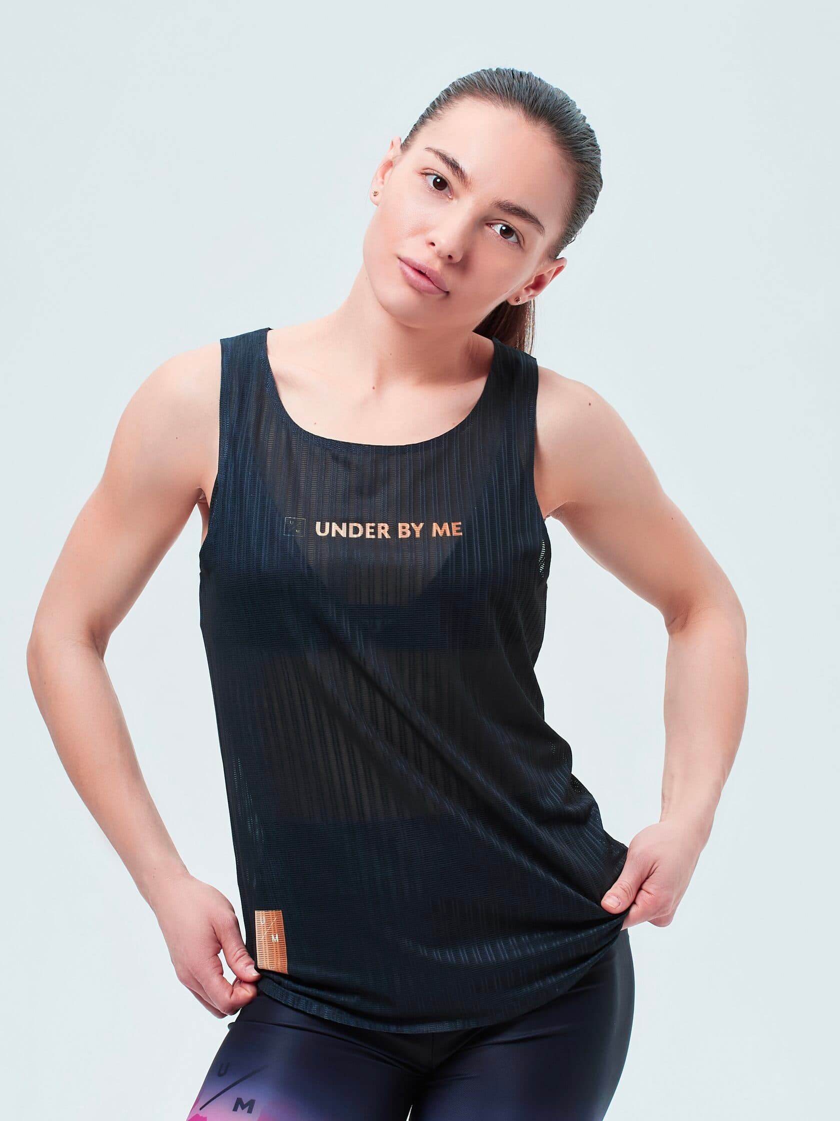 Майка UNDER BY ME Olympic Black Egyptian power унисекс 2