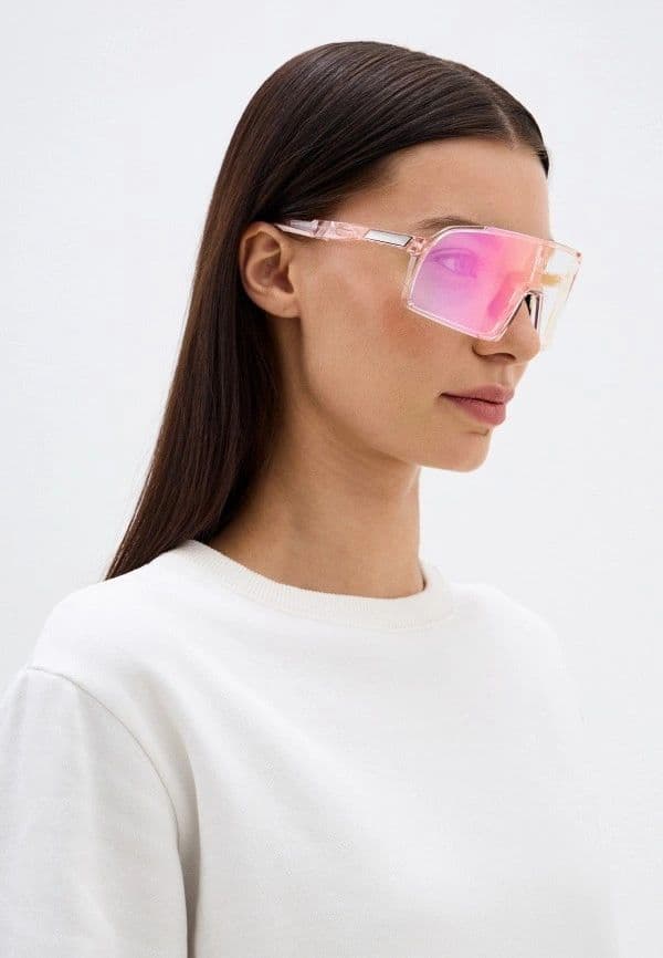 Солнцезащитные спортивные очки UNDER BY ME transparent photochromic double Pink 9