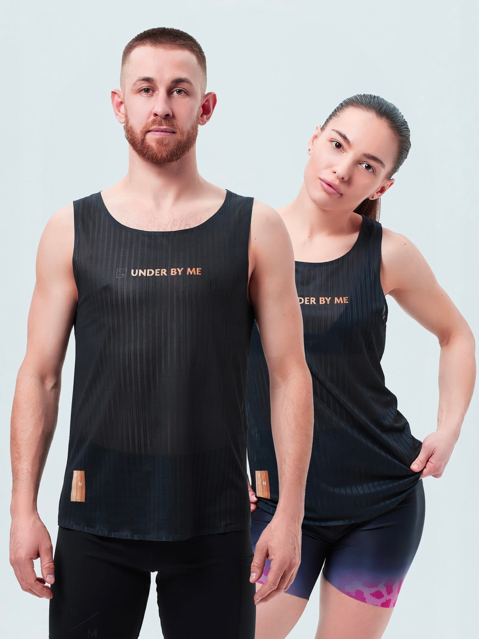 Майка UNDER BY ME Olympic Black Egyptian power унисекс (S)