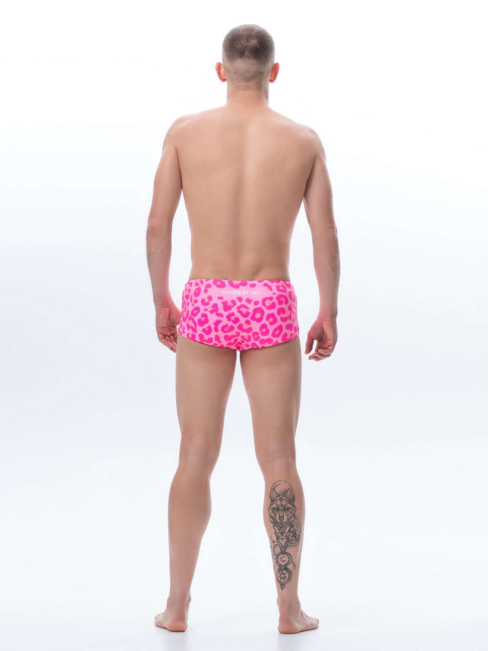 Плавки спортивные UNDER BY ME Pink Leo 7