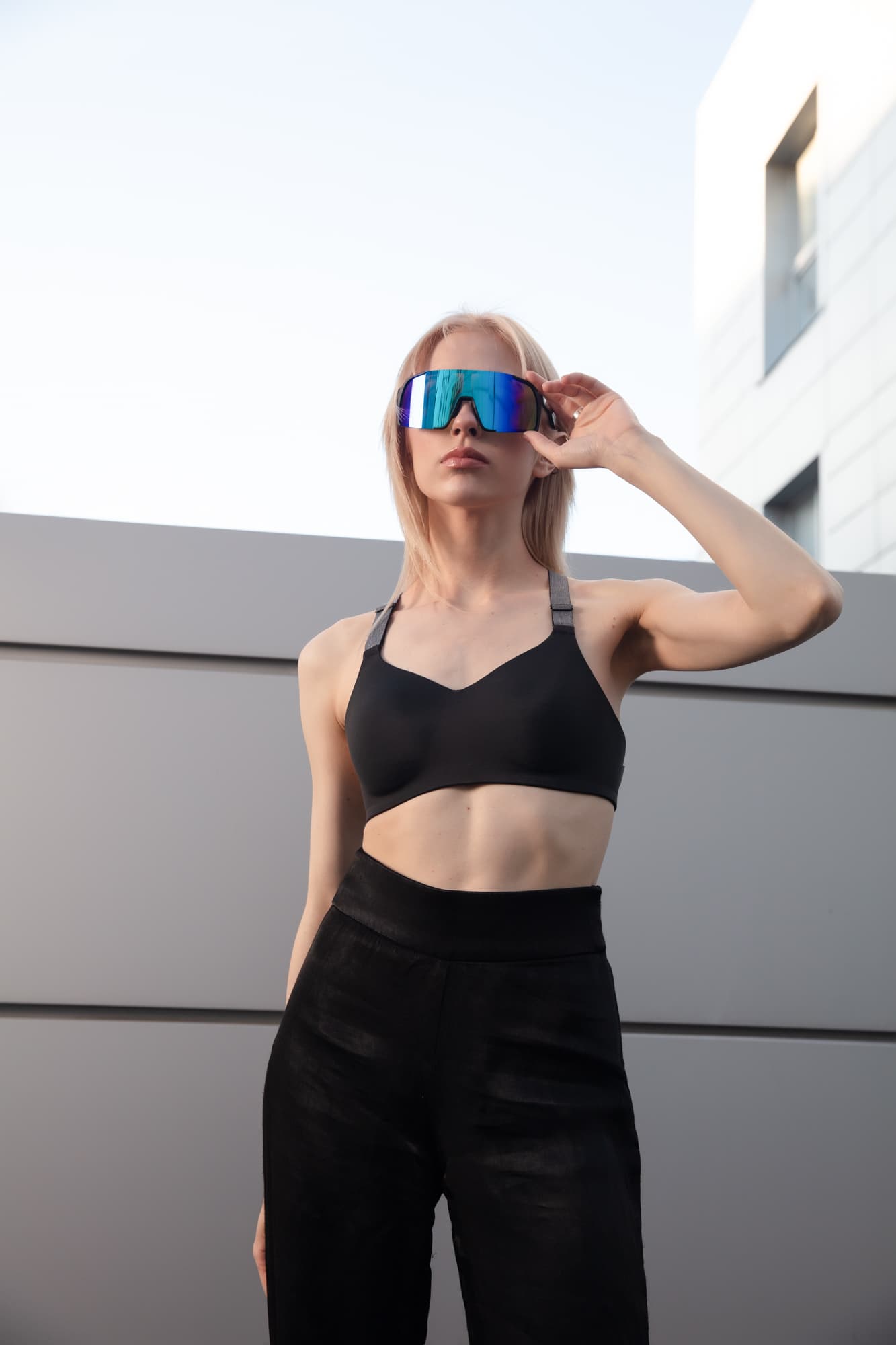 Солнцезащитные спортивные очки UNDER BY ME Blue 6