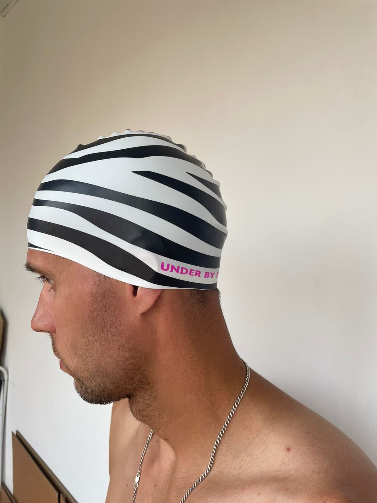 Шапочка для плавания UNDER BY ME Zebra 3