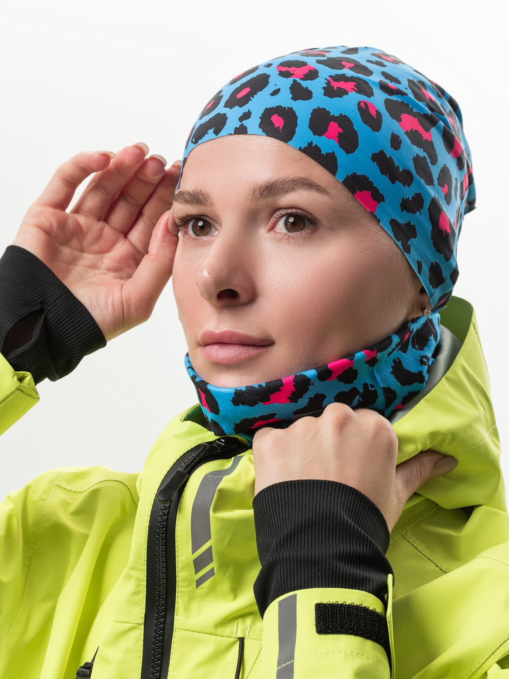 Бафф UNDER BY ME Blue Leo утеплённый 4