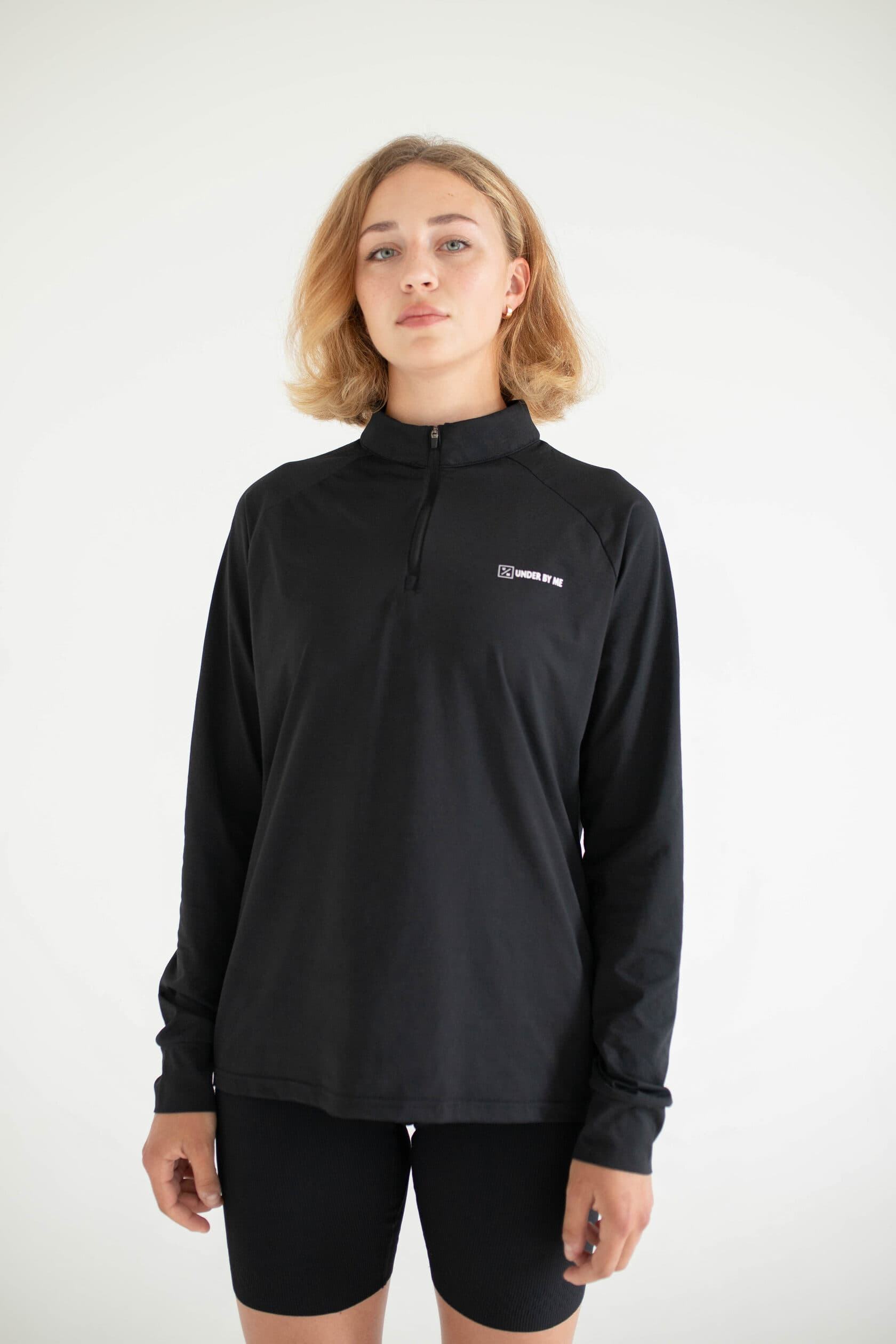 Лонгслив UNDER BY ME Black унисекс