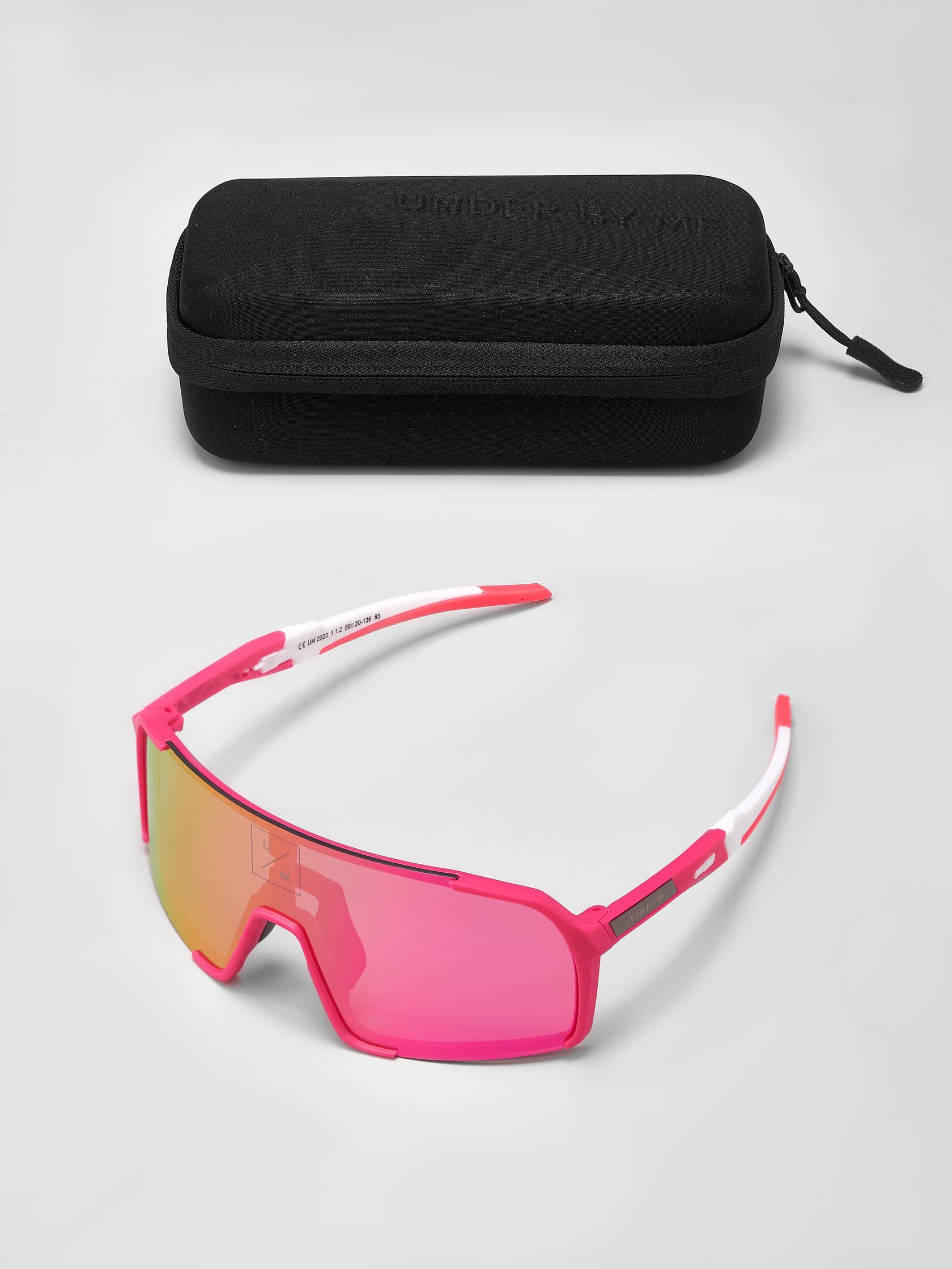 Солнцезащитные спортивные очки UNDER BY ME Double Pink 4