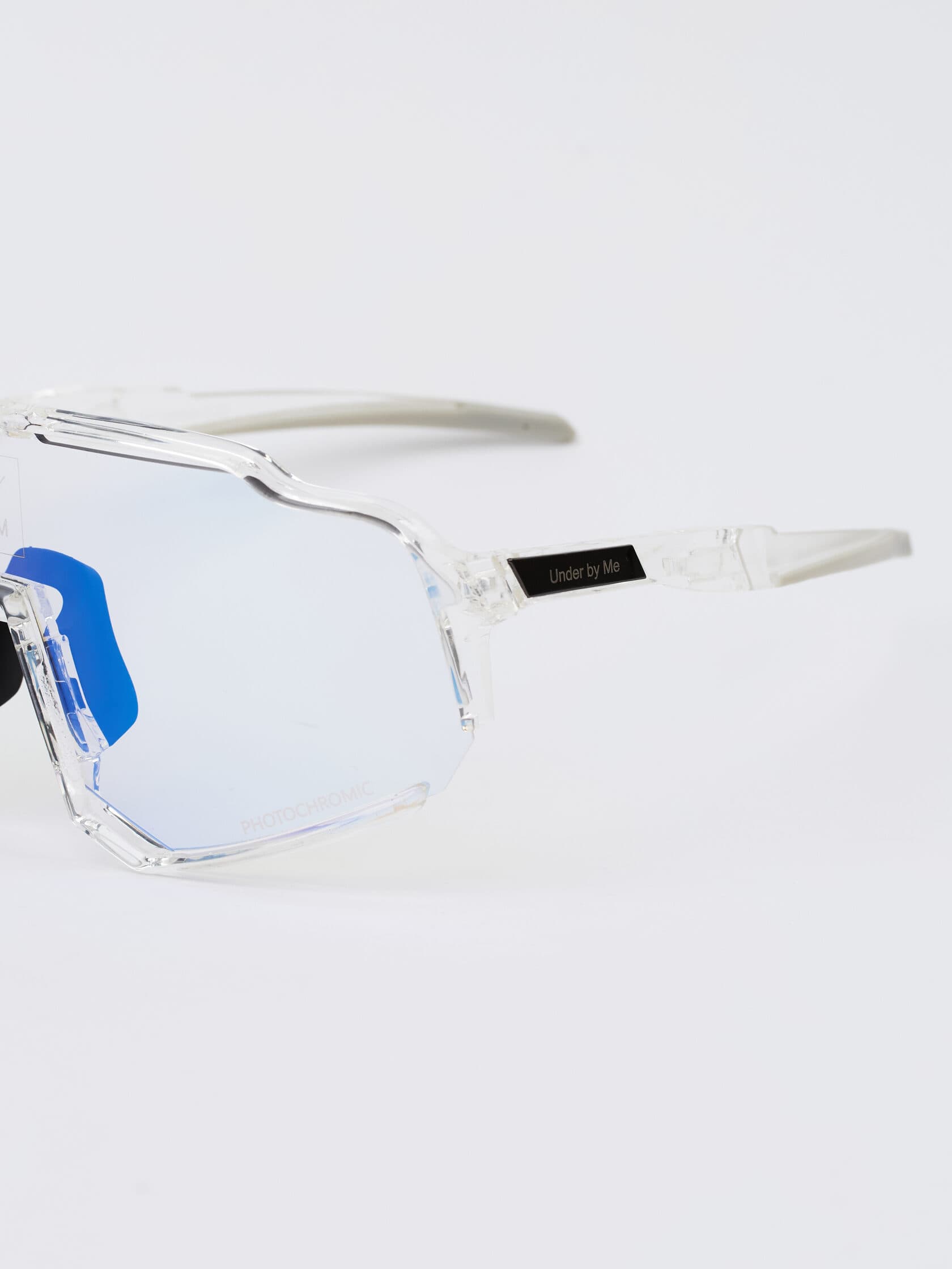 Солнцезащитные спортивные очки UNDER BY ME Aerospace transparent photochrom Blue 3