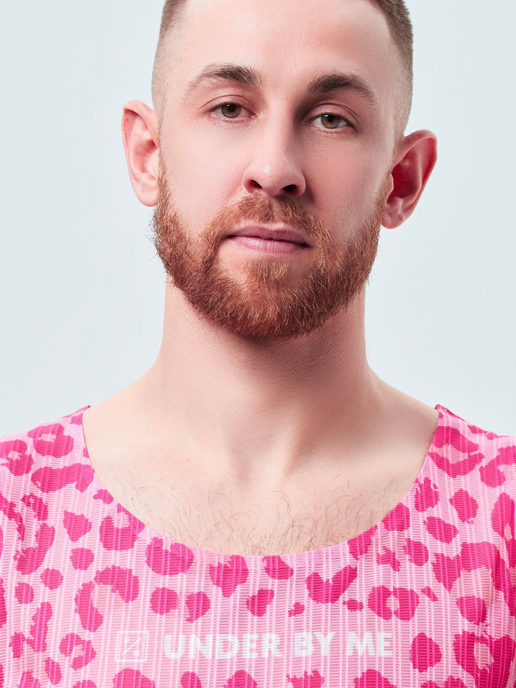 Майка UNDER BY ME Olympic Pink Leo унисекс 7