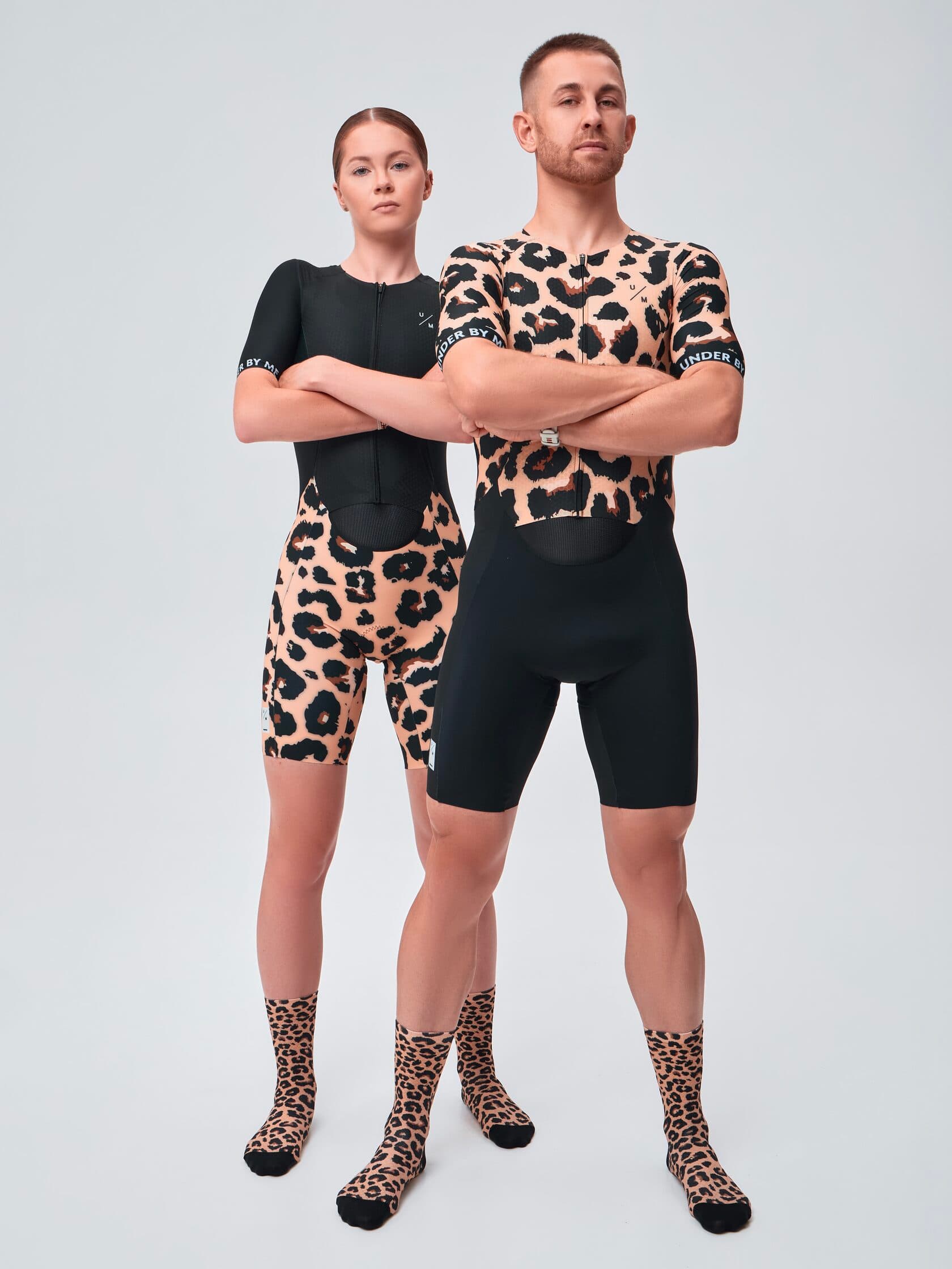 Трисьют Black top Леопард 9
