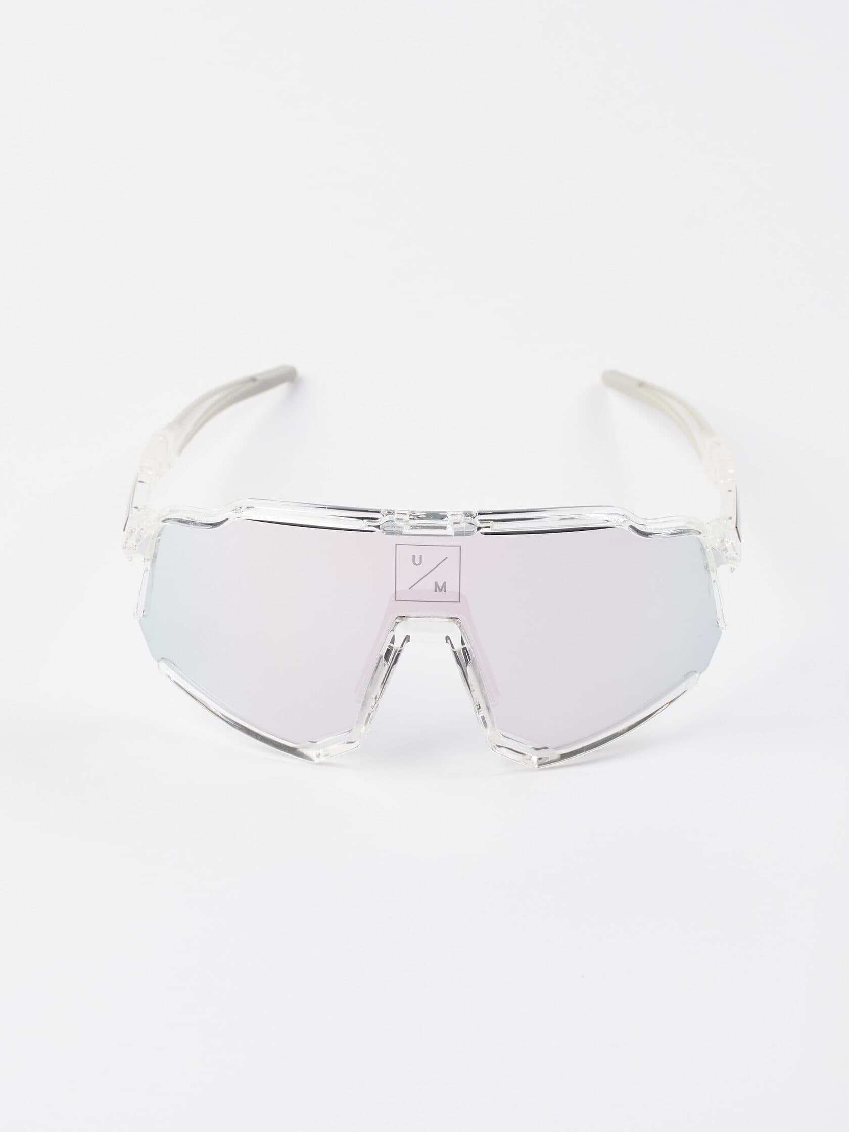 Солнцезащитные спортивные очки UNDER BY ME Aerospace transparent Rose Gold