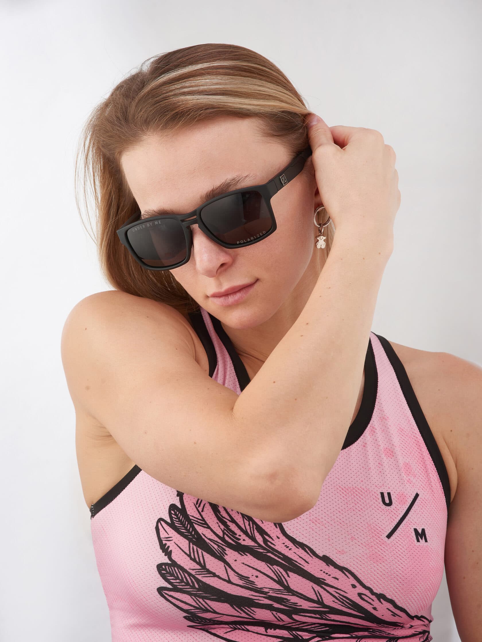 Солнцезащитные спортивные очки UNDER BY ME Classic Black 5