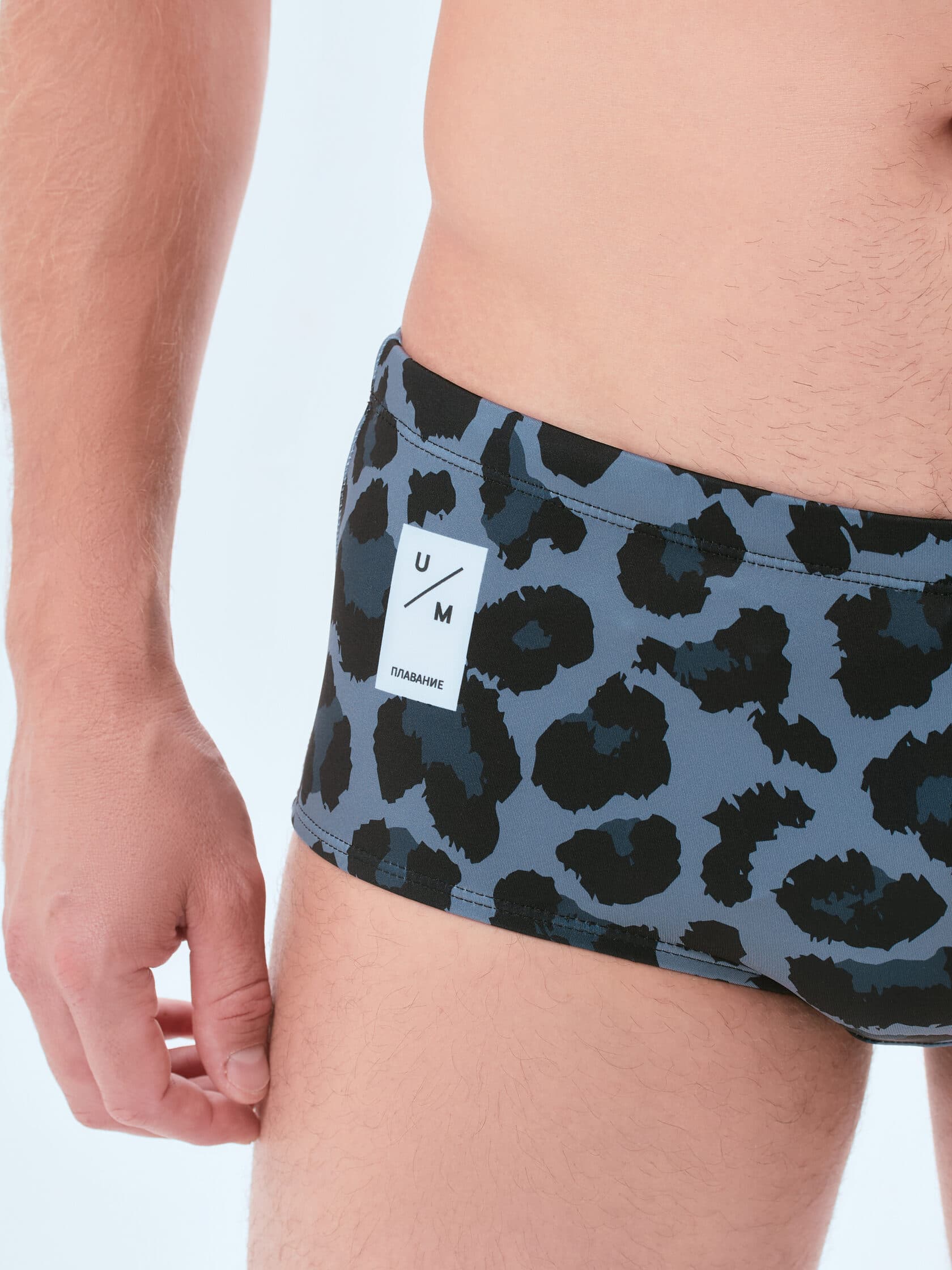 Плавки спортивные UNDER BY ME Grey Leo 4