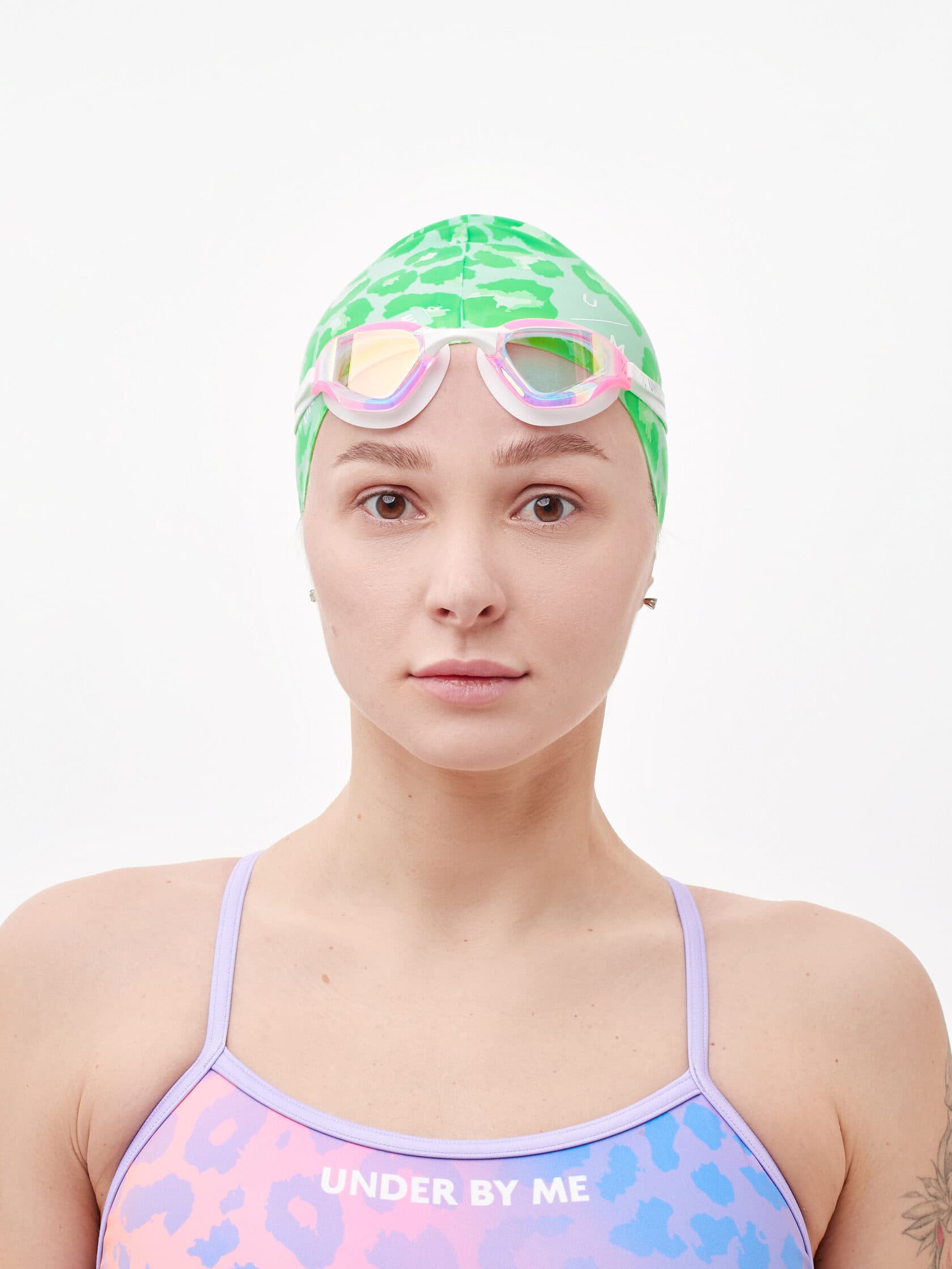 Очки для плавания UNDER BY ME Wavecomfort Pink 3