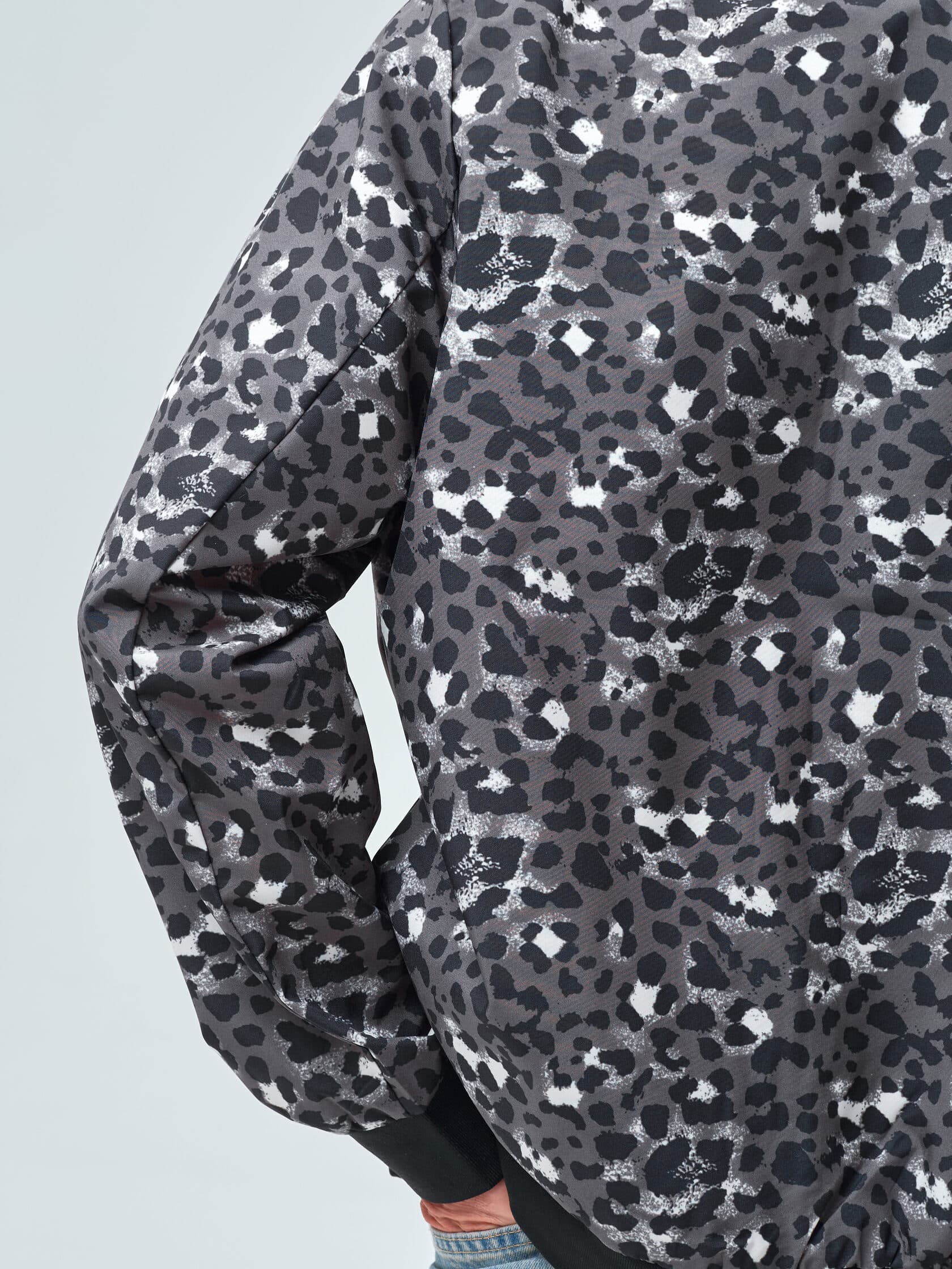 Бомбер UNDER BY ME Grey Leo унисекс 10