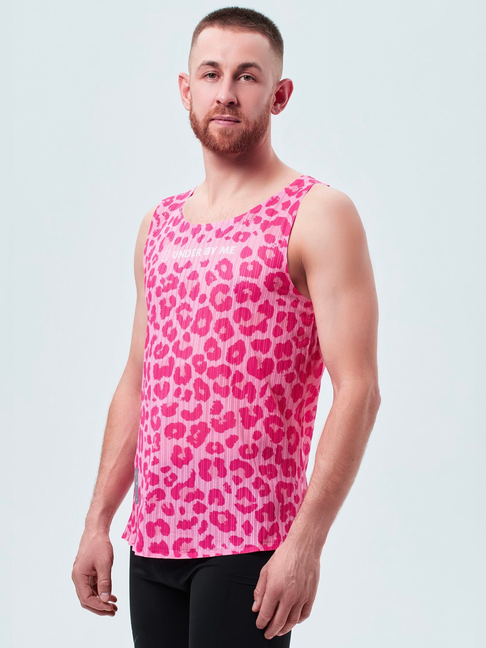 Майка UNDER BY ME Olympic Pink Leo унисекс 3