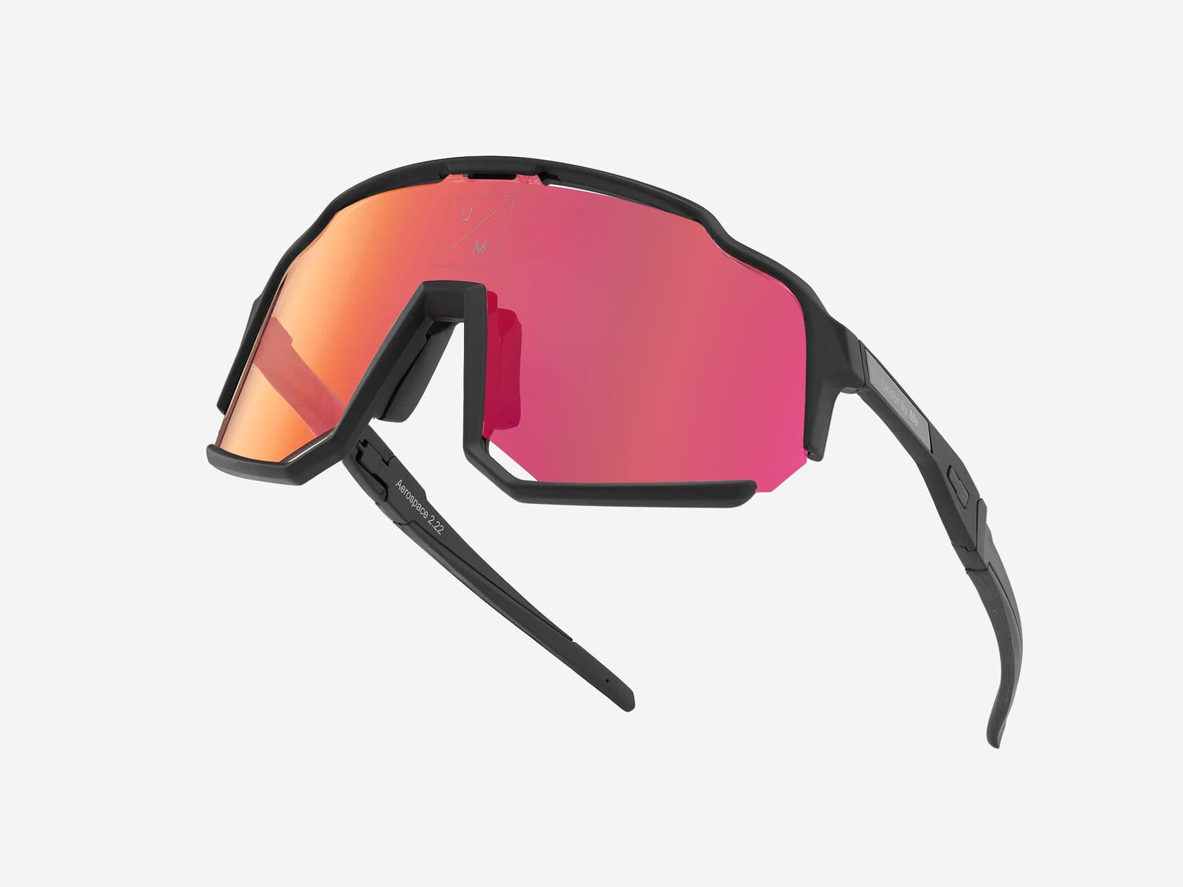 Солнцезащитные спортивные очки UNDER BY ME Aerospace Black&Red 3