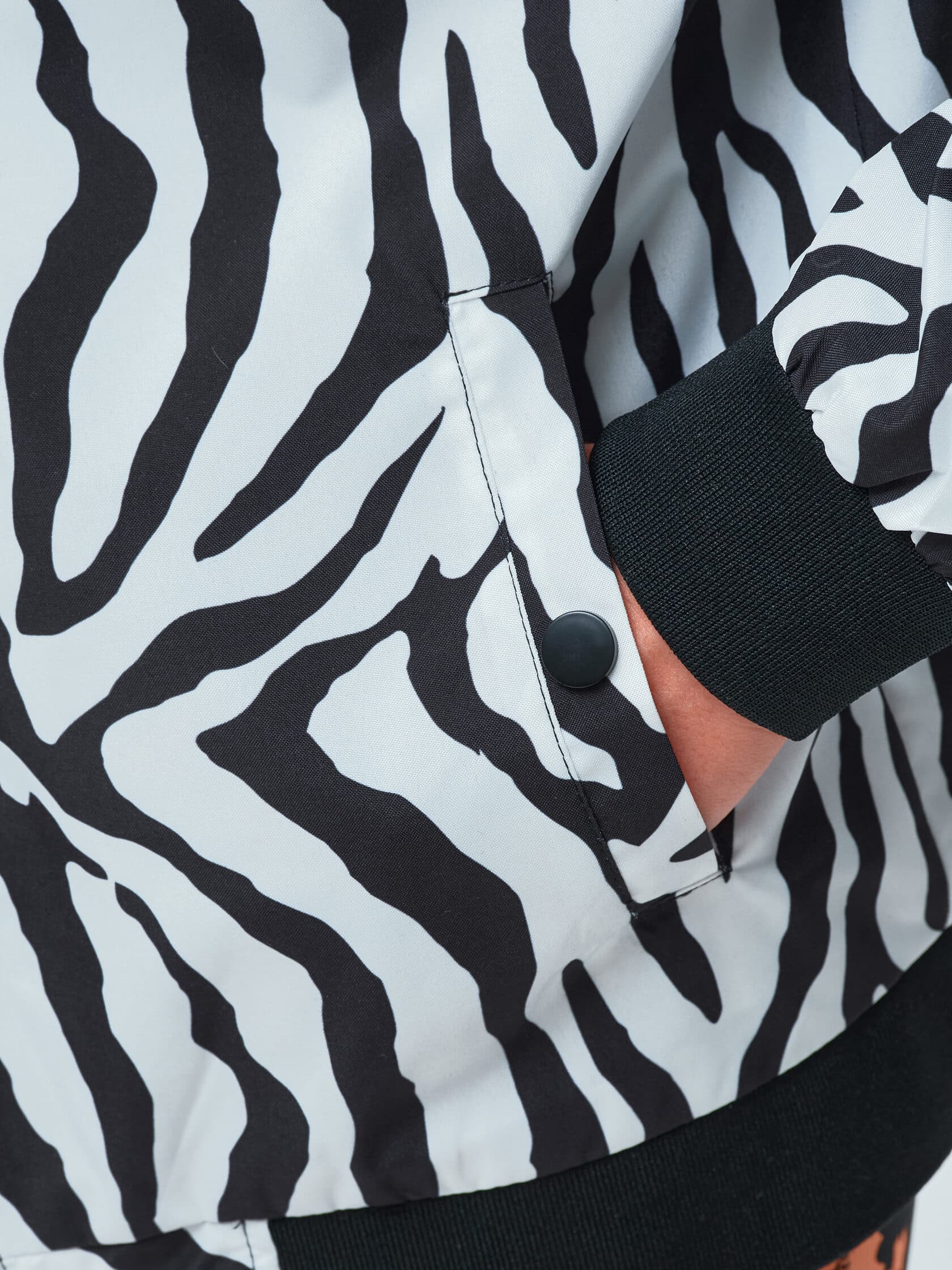 Бомбер UNDER BY ME Zebra унисекс 5