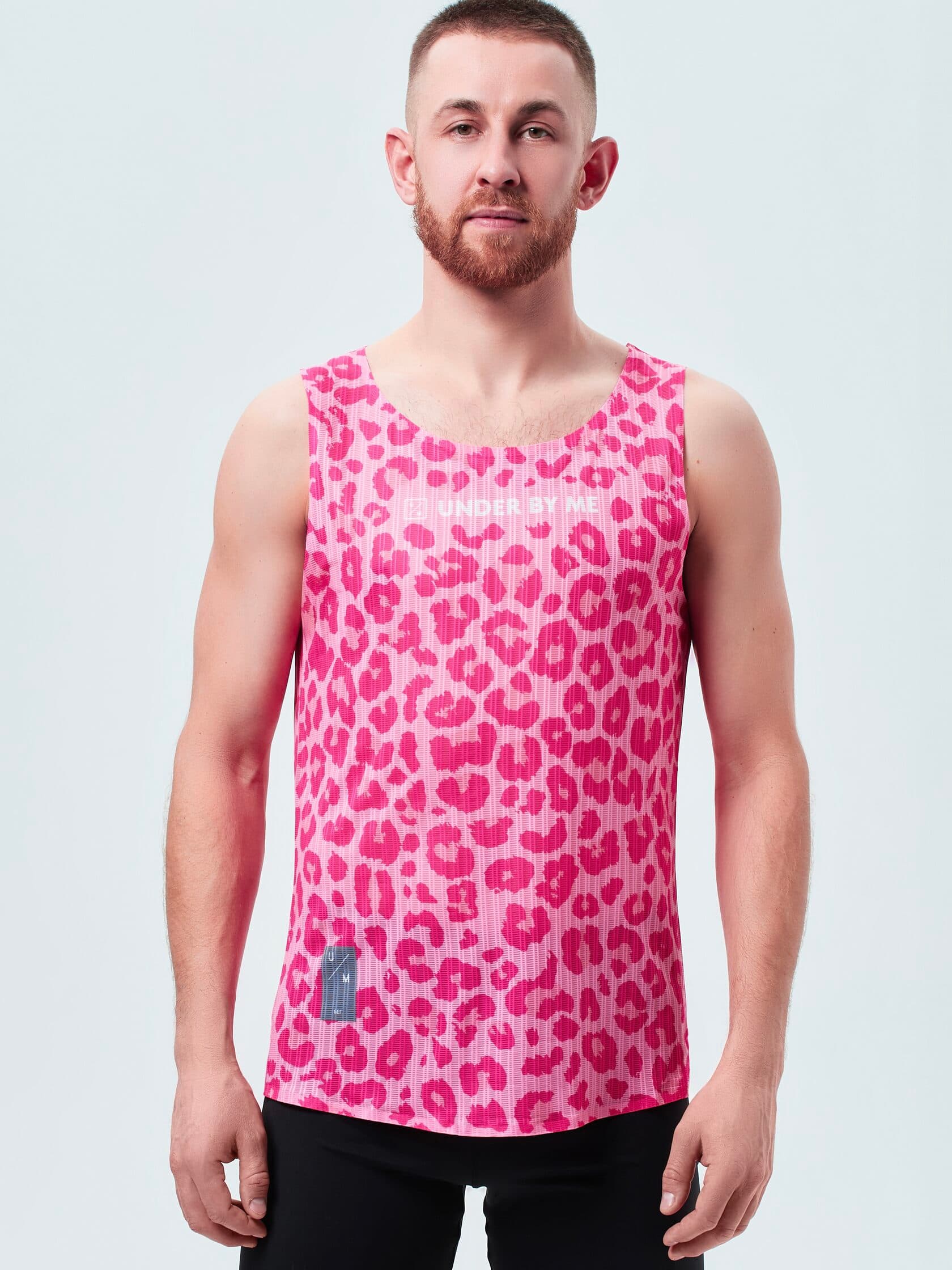 Майка UNDER BY ME Olympic Pink Leo унисекс