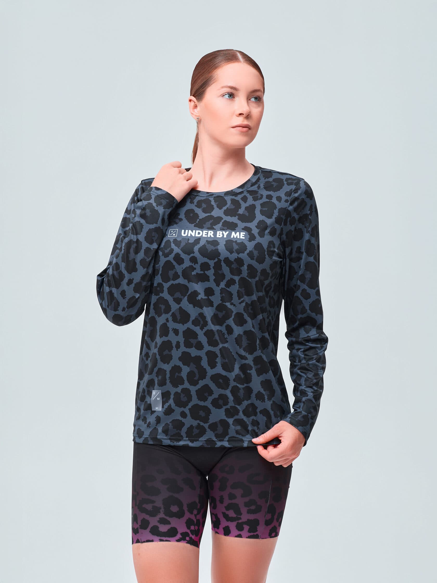 Лонгслив UNDER BY ME Grey Leo унисекс 6