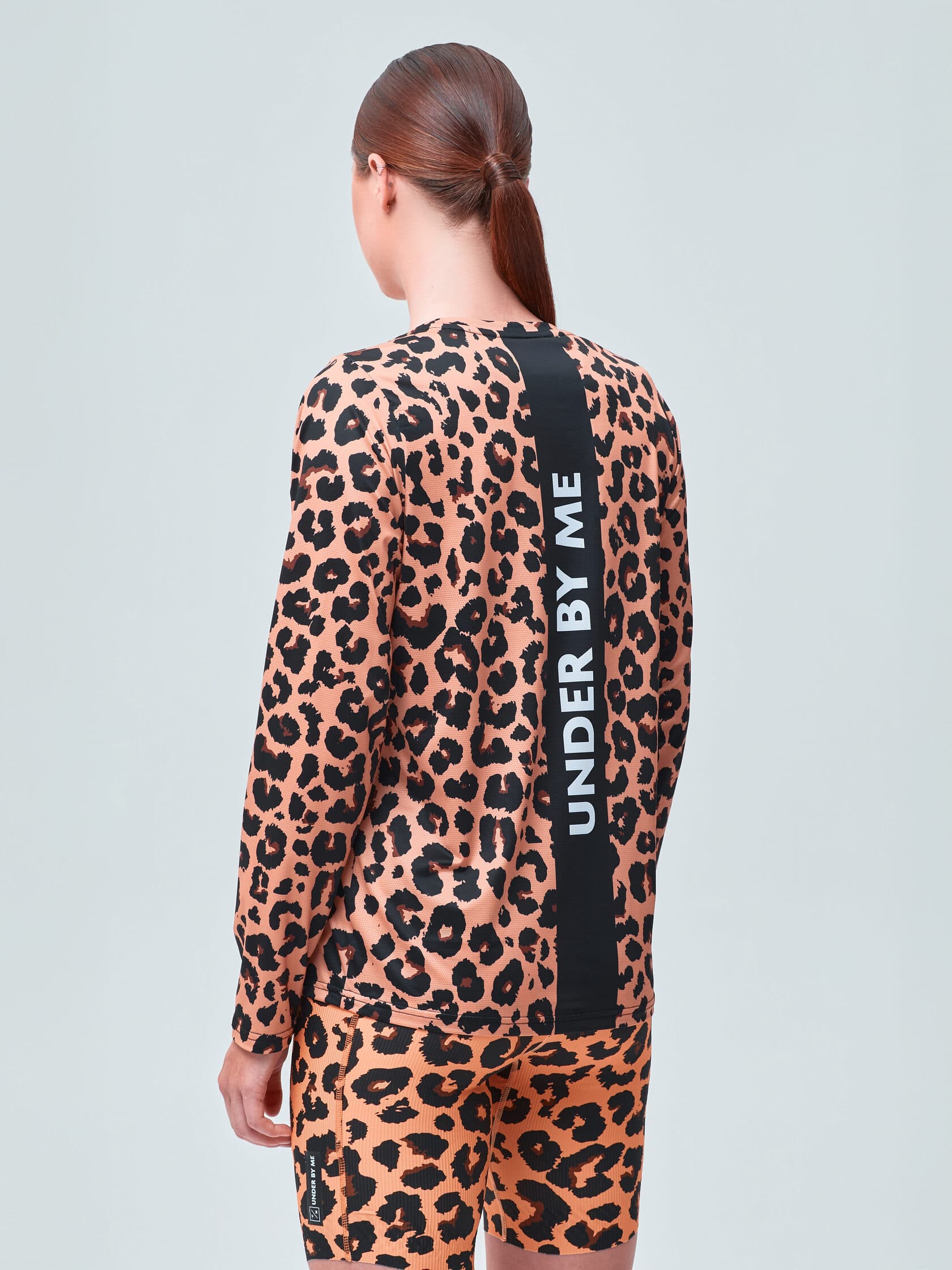 Лонгслив UNDER BY ME Leopard унисекс 9